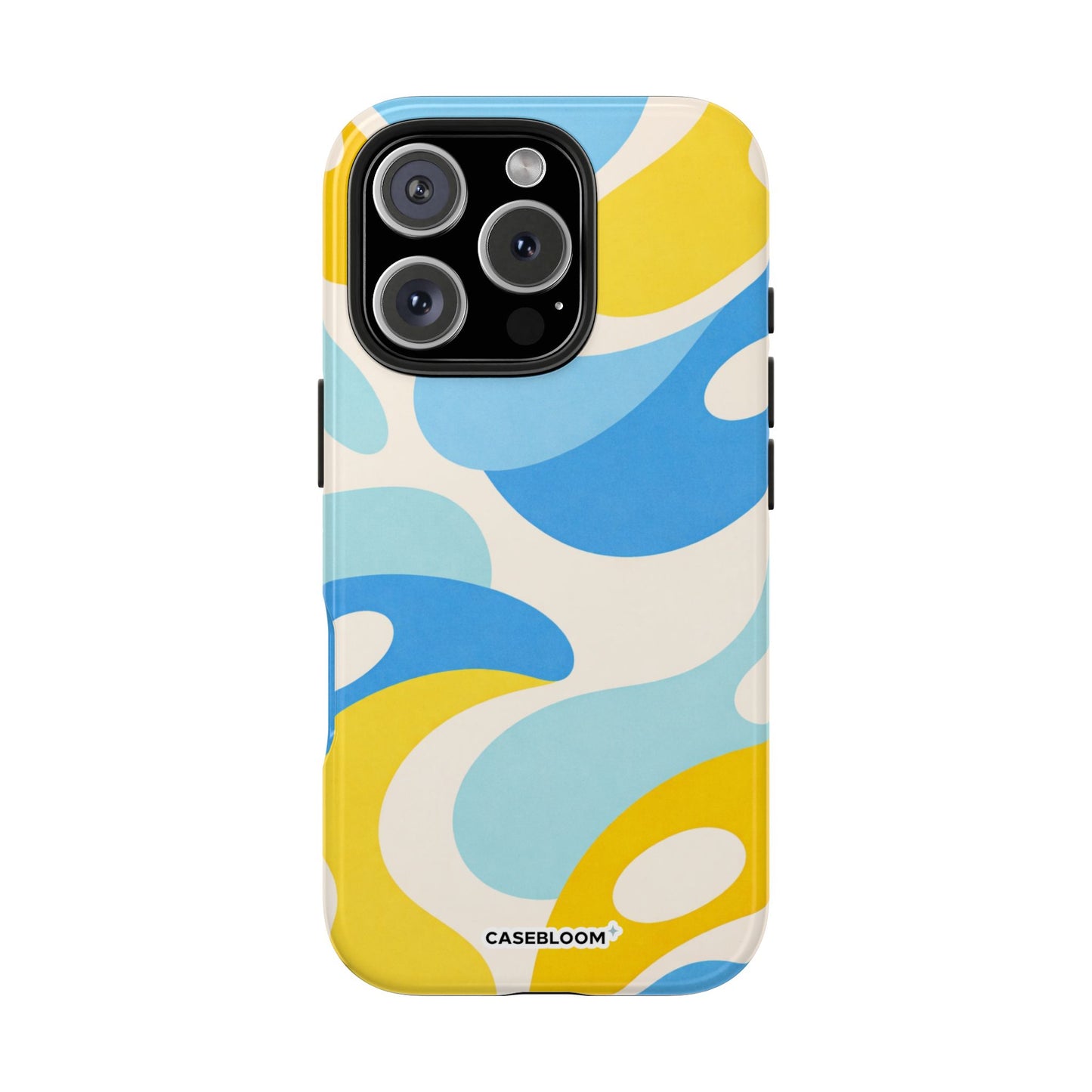 Blue Lemon Flow - iPhone Case