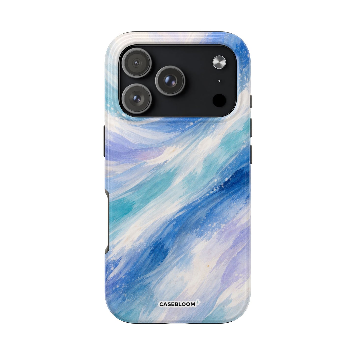 Azure Brushstroke - iPhone Case