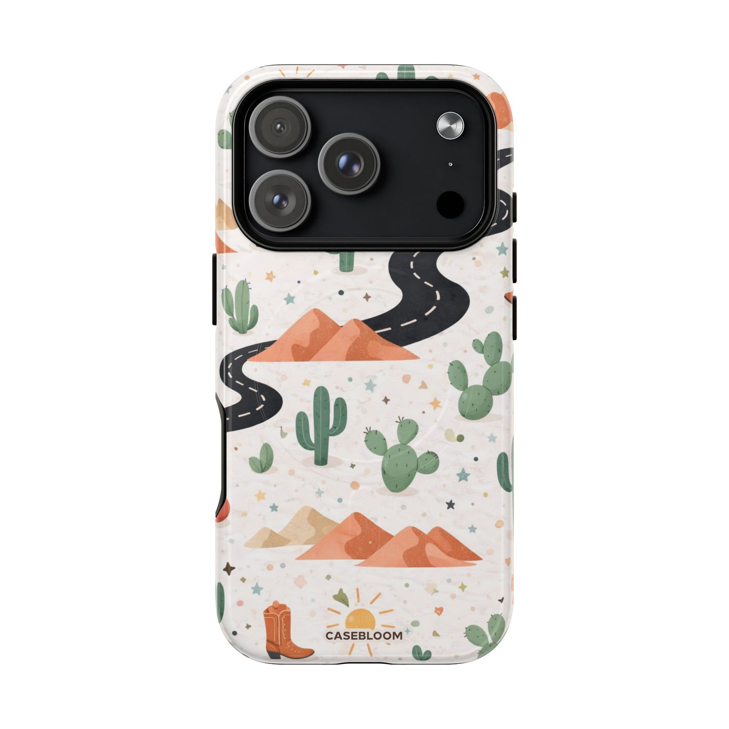 Desert Drift Road - iPhone Case