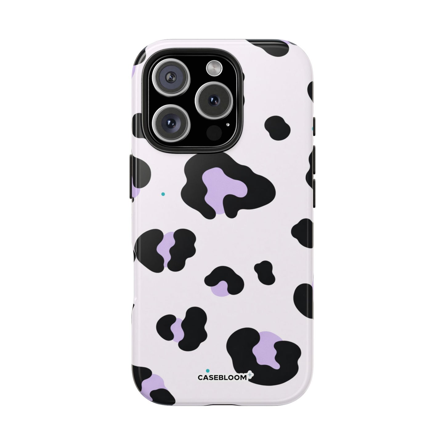 Lilac Leopard - iPhone Case