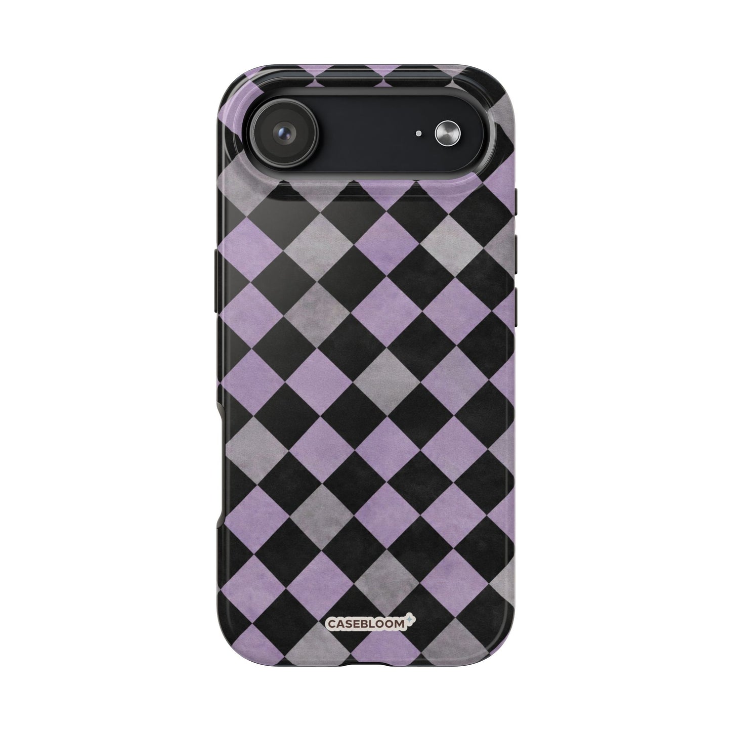Lilac Argyle - iPhone Case