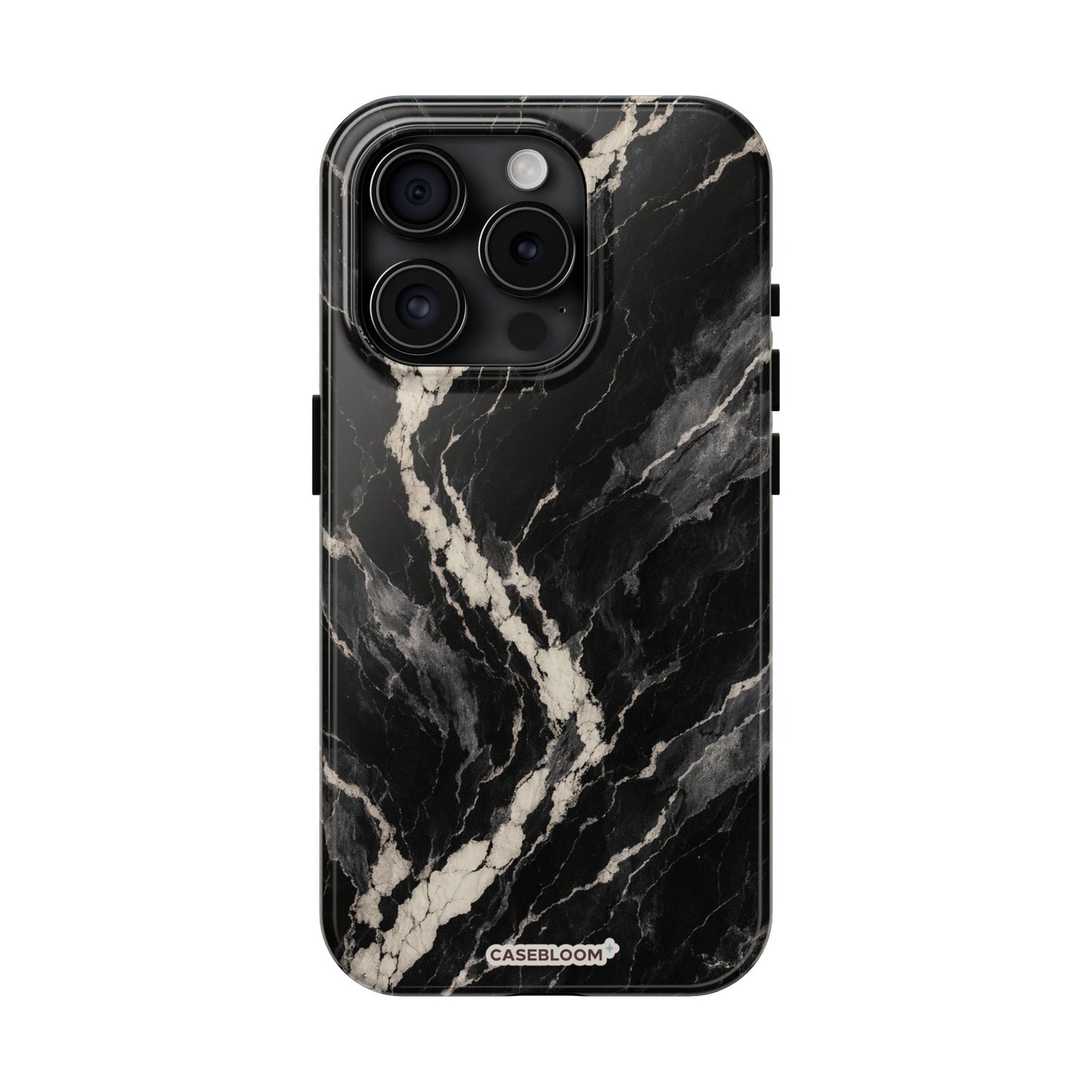 Black Marble Switch - iPhone Case