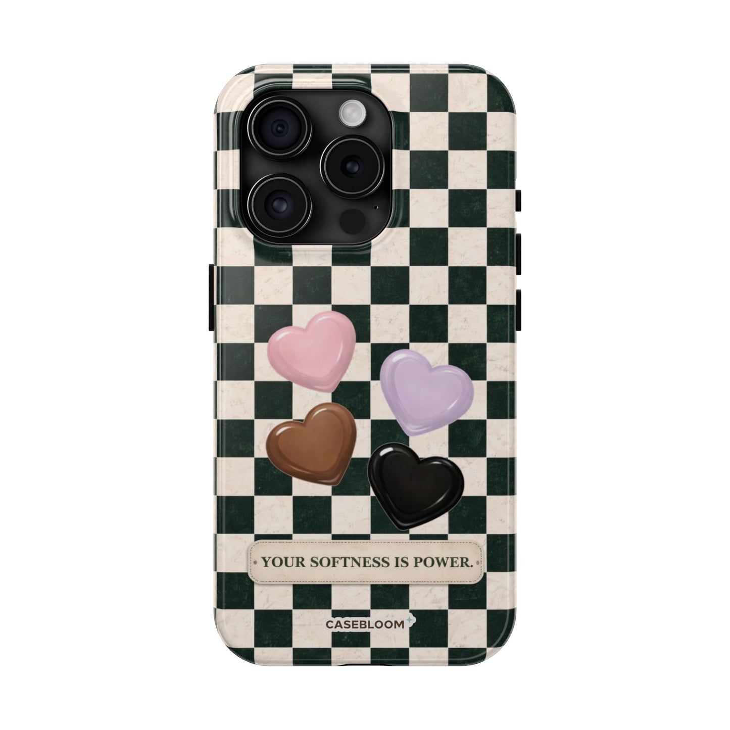 Velvet Check - iPhone Case