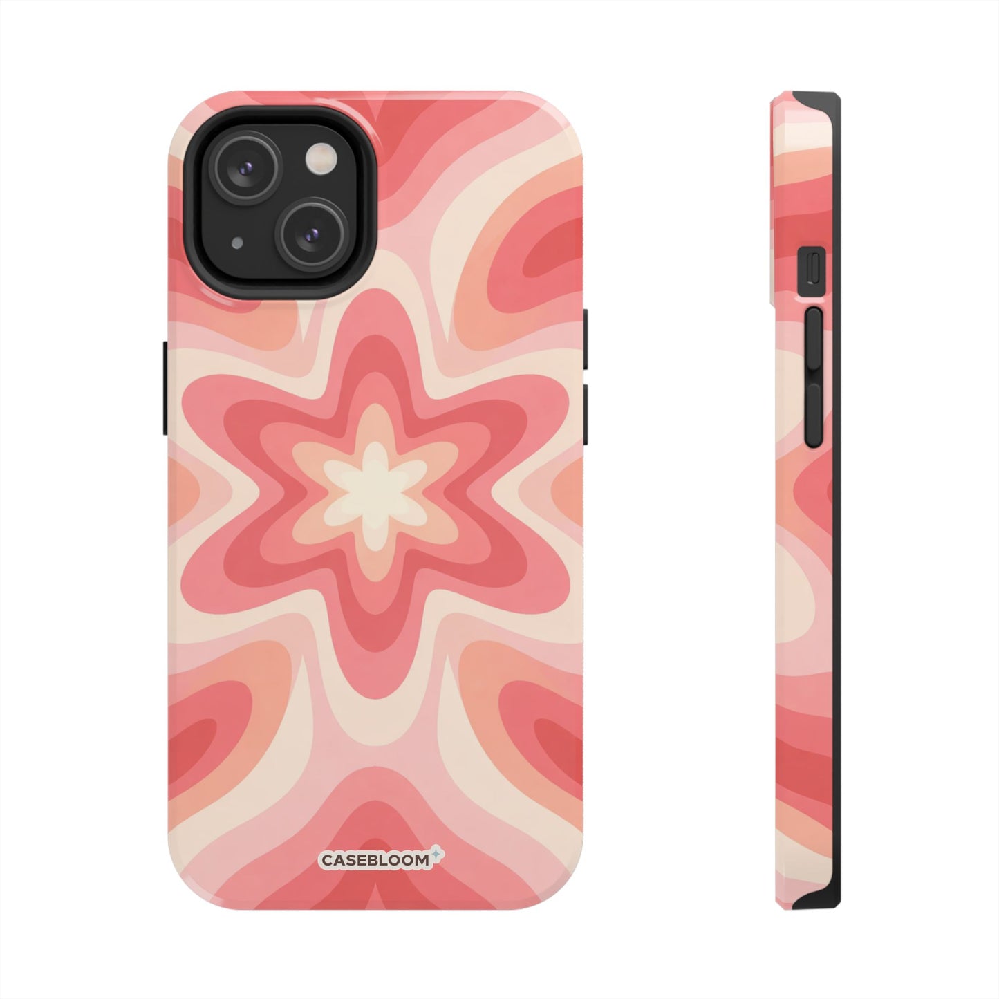 Coral Starburst - iPhone Case