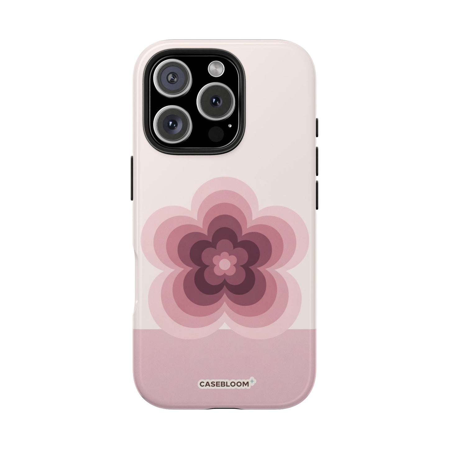 Rose Bloom Retro - iPhone Case