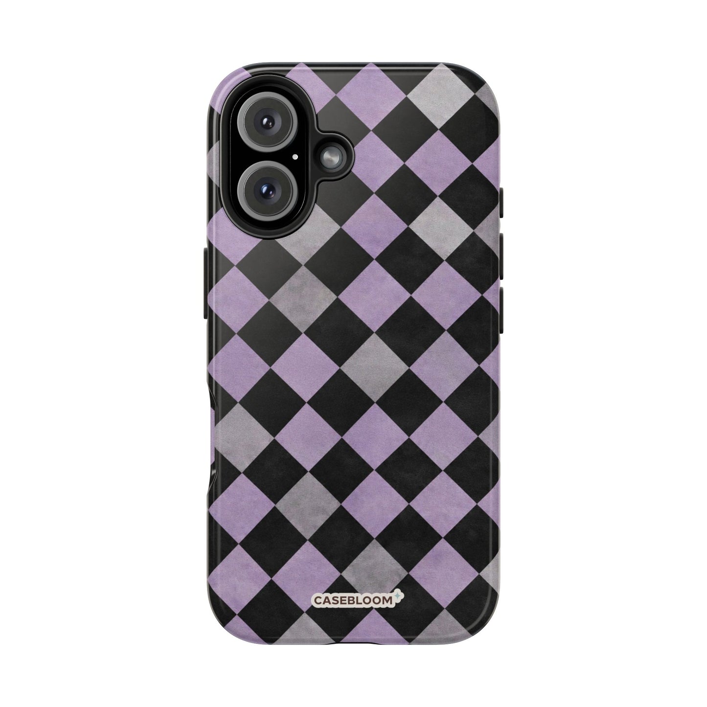 Lilac Argyle - iPhone Case