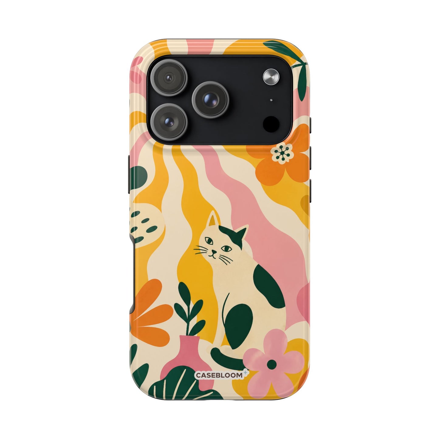 Garden Cat Pop - iPhone Case