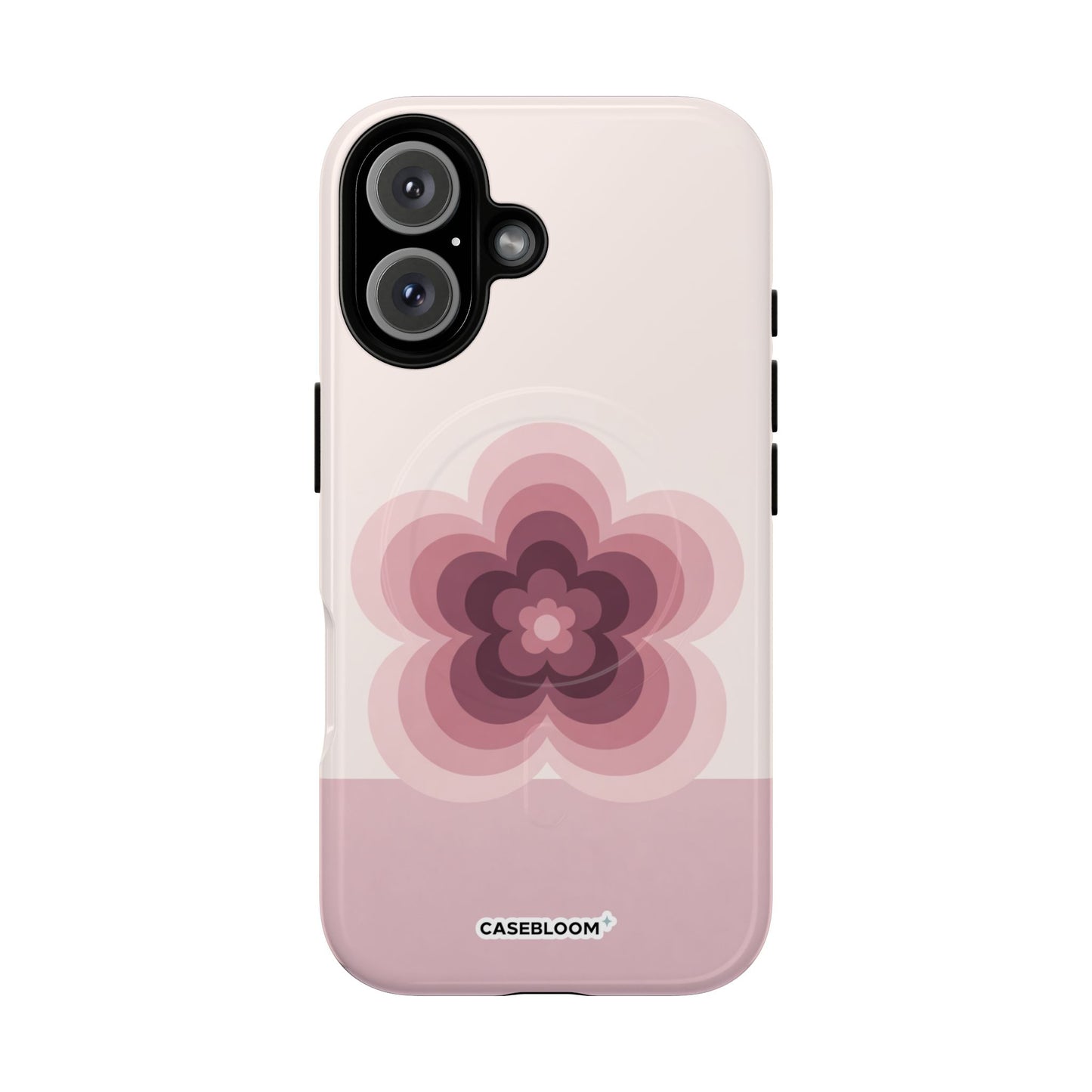Rose Bloom Retro - iPhone Case