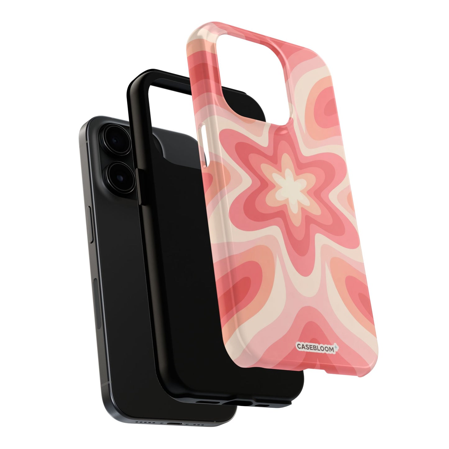 Coral Starburst - iPhone Case