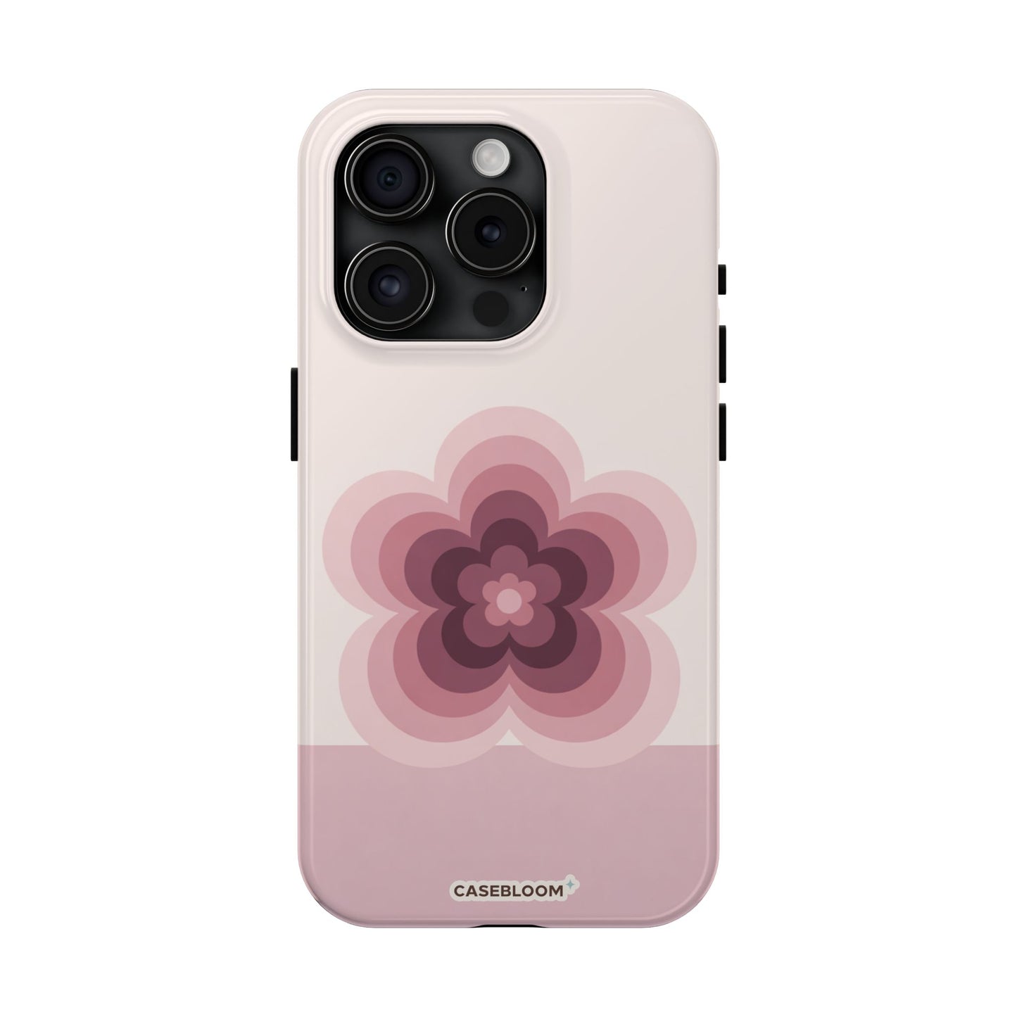 Rose Bloom Retro - iPhone Case