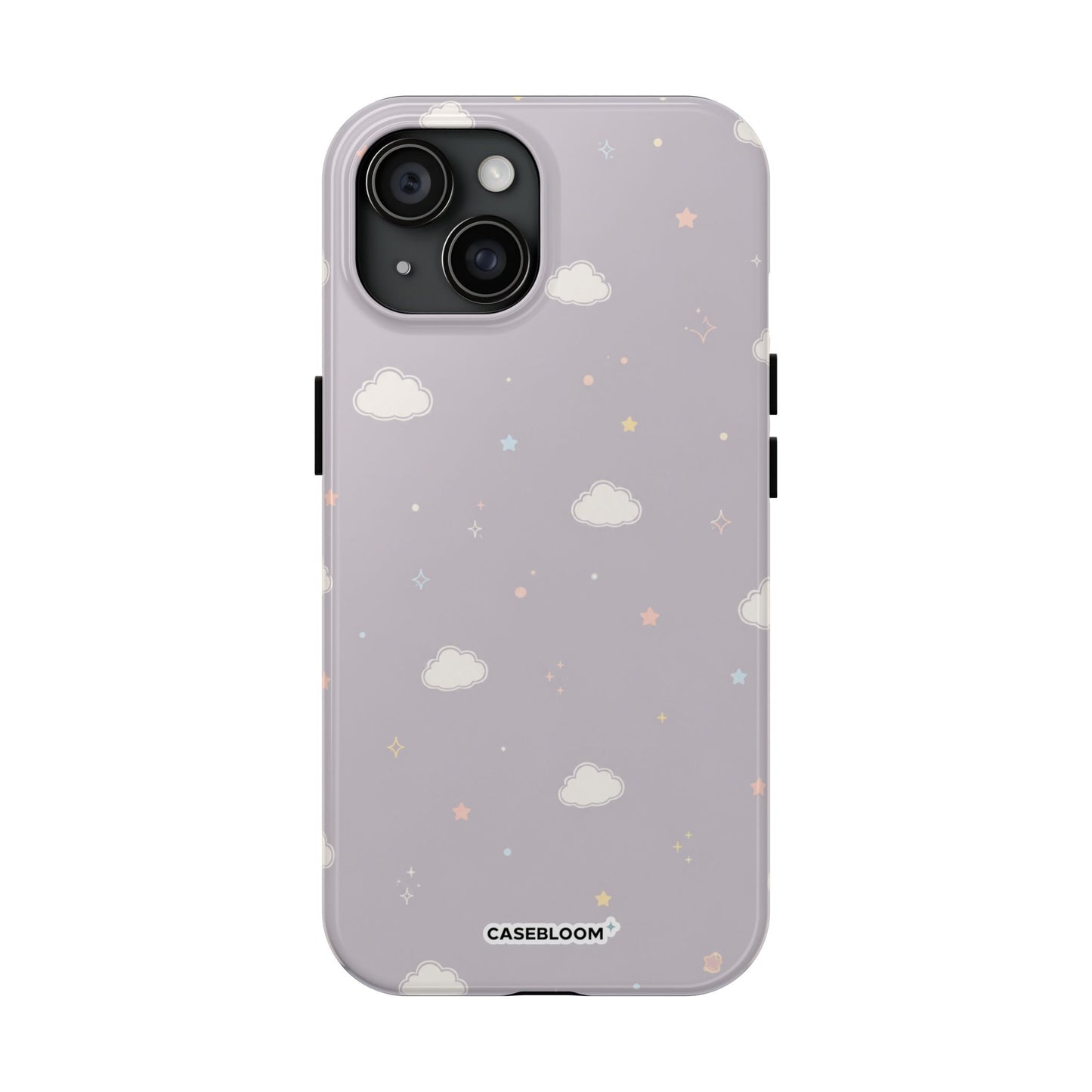 Cloudy Pastel Lilac - iPhone Case