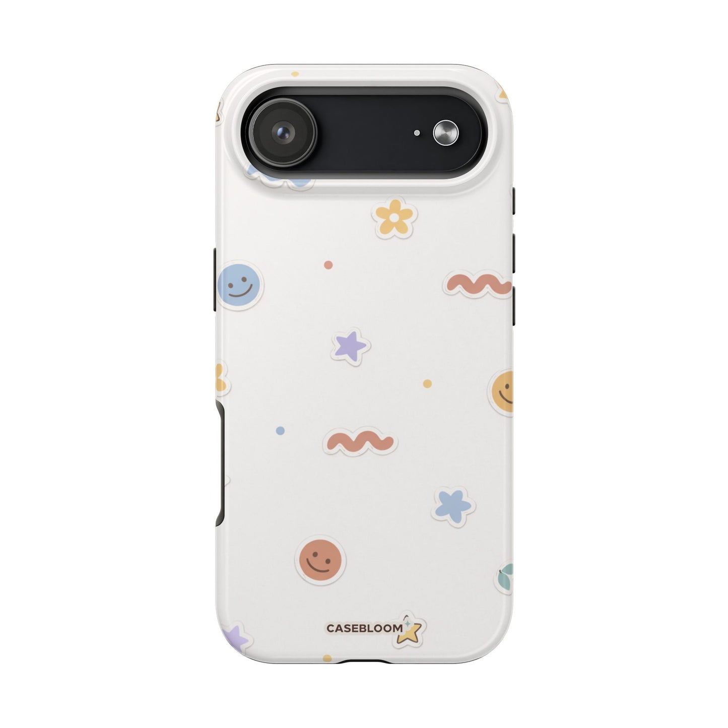 Pastel Sticker Smile - iPhone Case