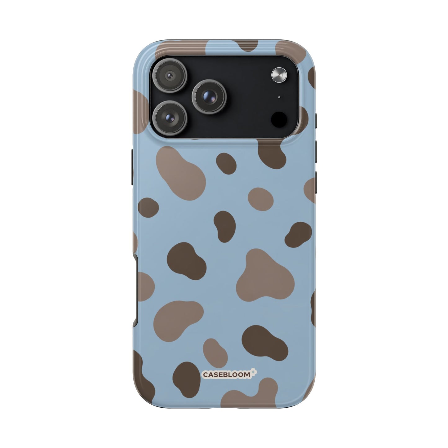 Dusty Cocoa Spot - iPhone Case