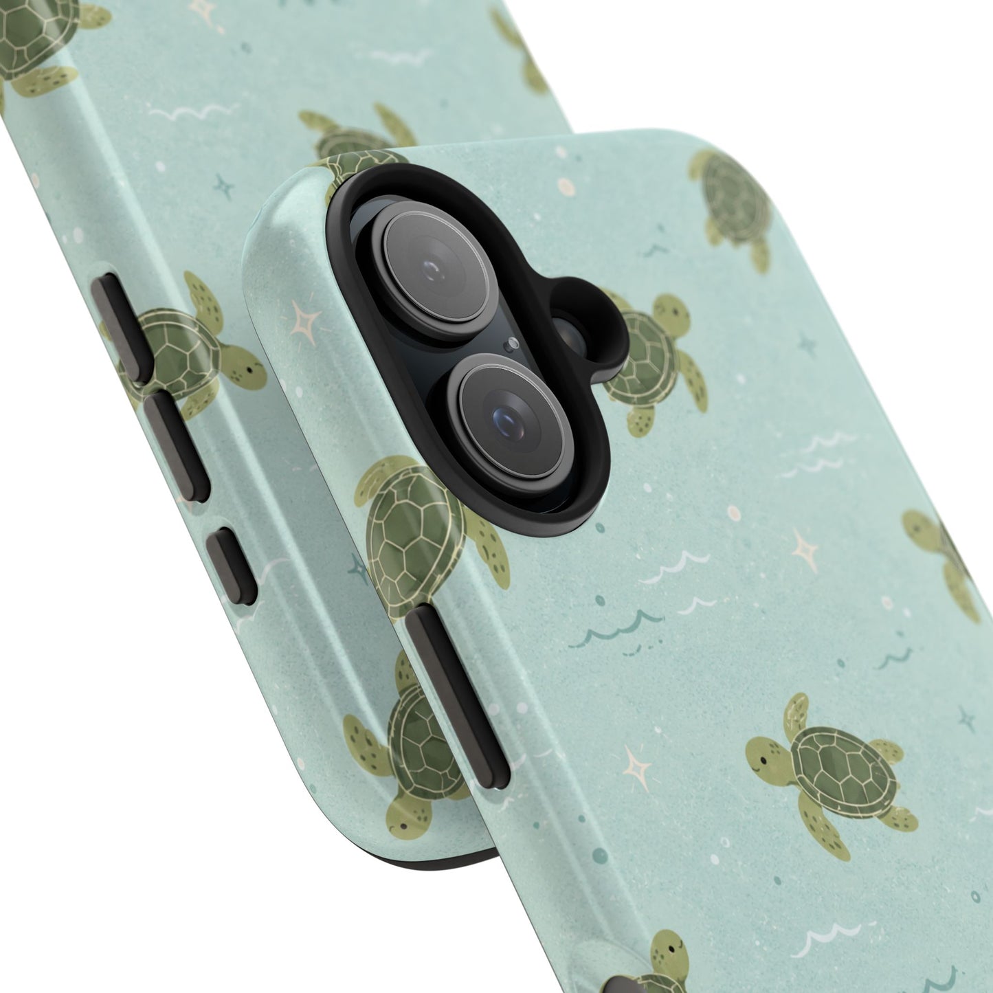 Mint Turtle Tide - iPhone Case