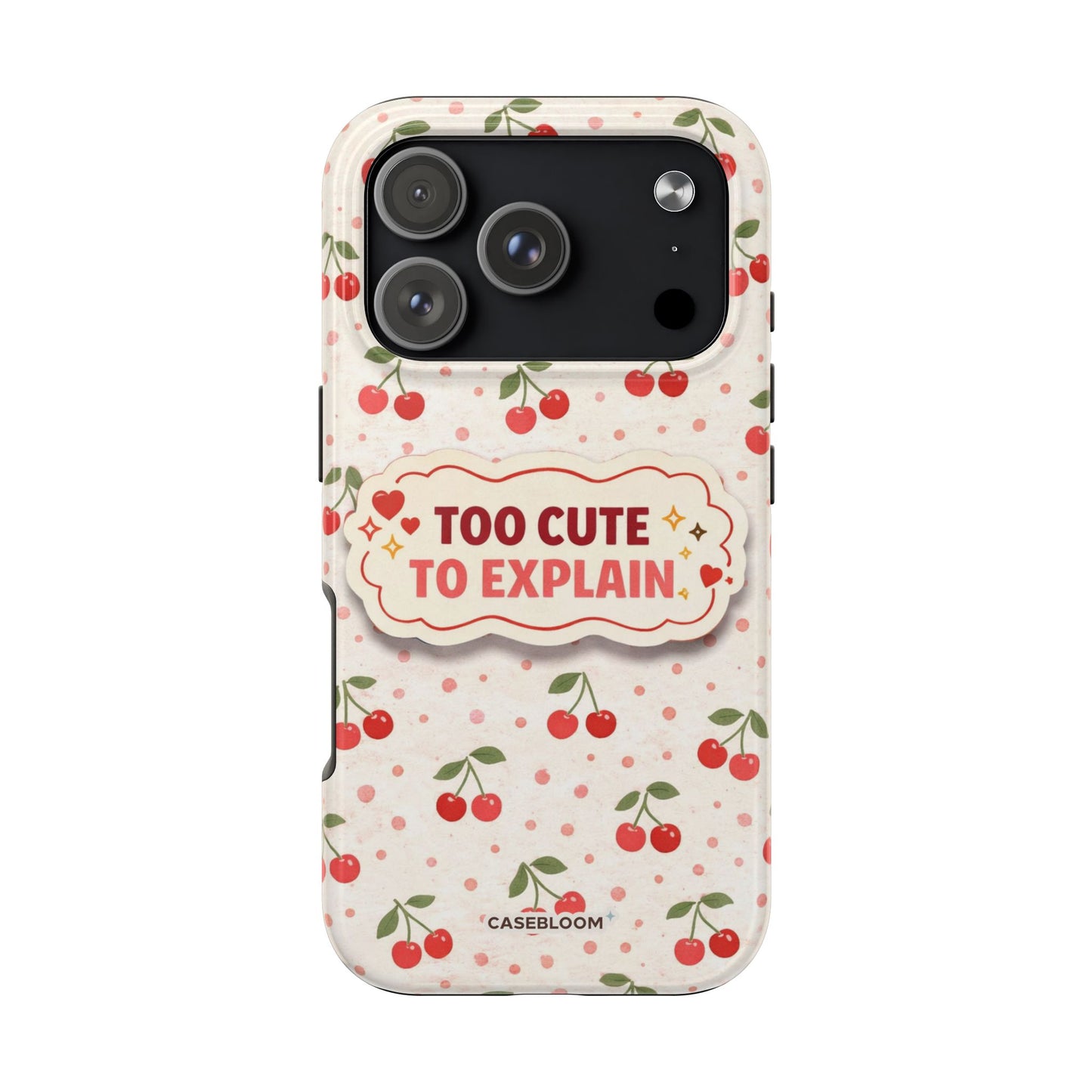 Cherry Darling - iPhone Case