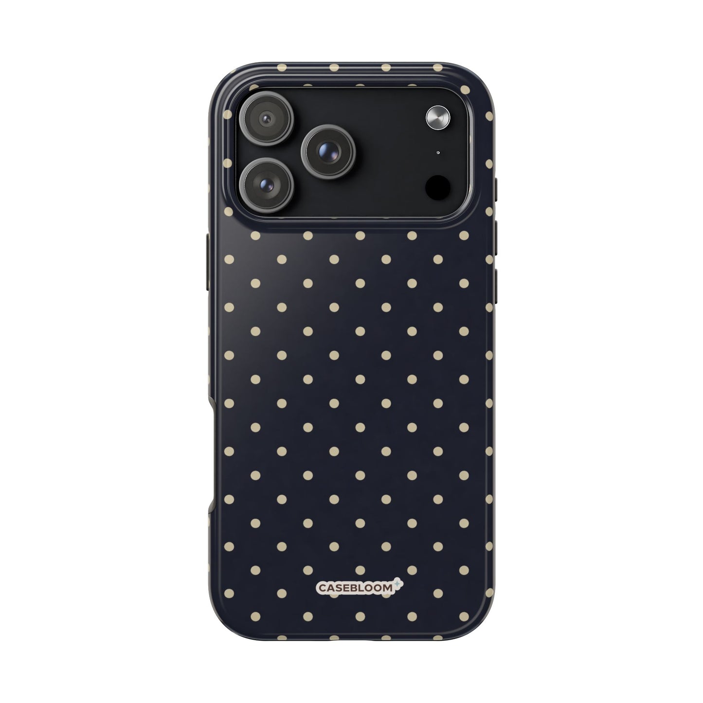 Midnight Blue Mini Dot - iPhone Case