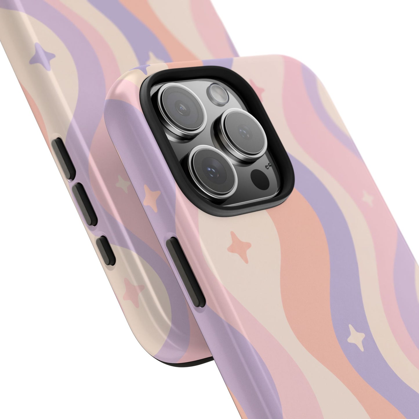Pastel Stars Flow - iPhone Case