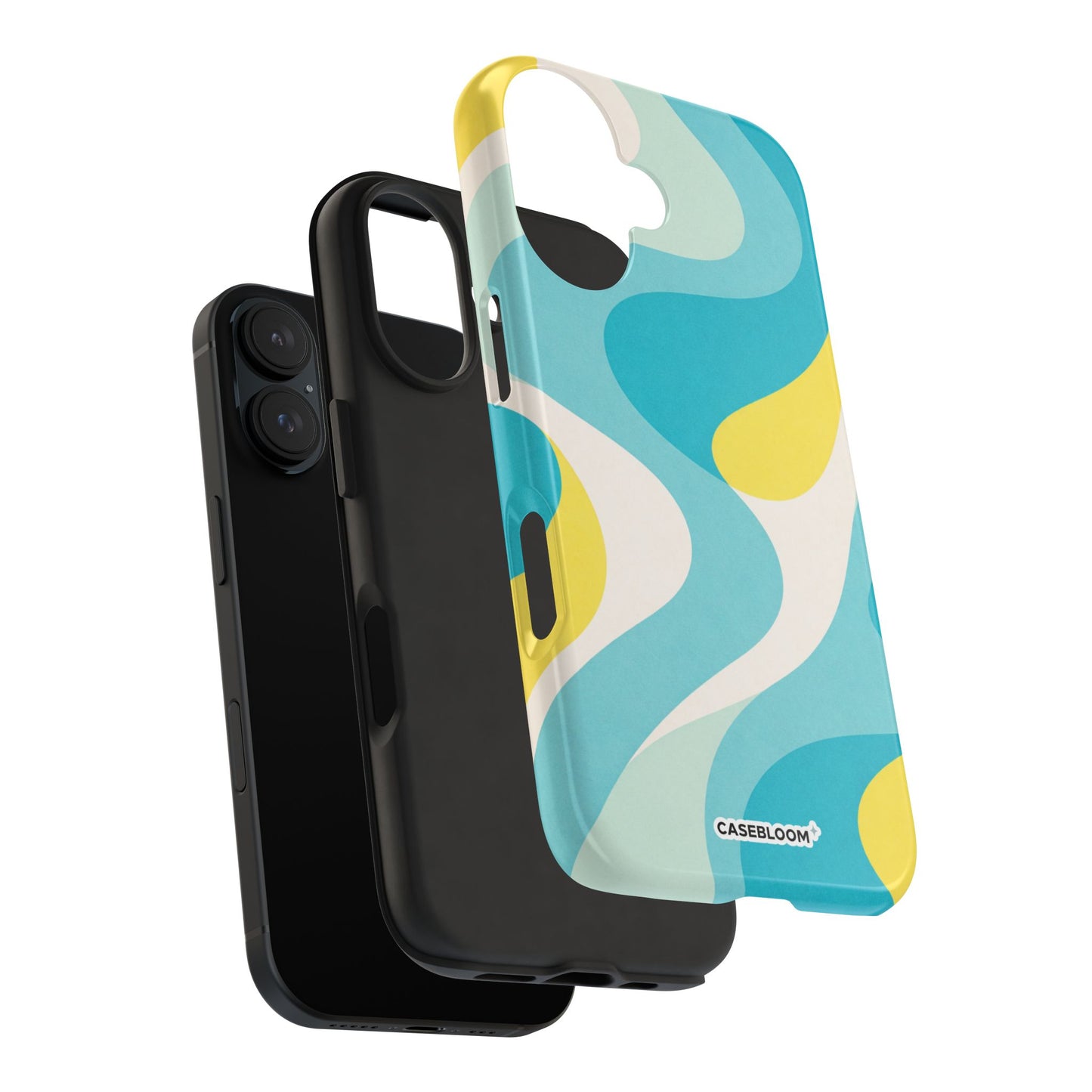 Ocean Pop Flow - iPhone Case