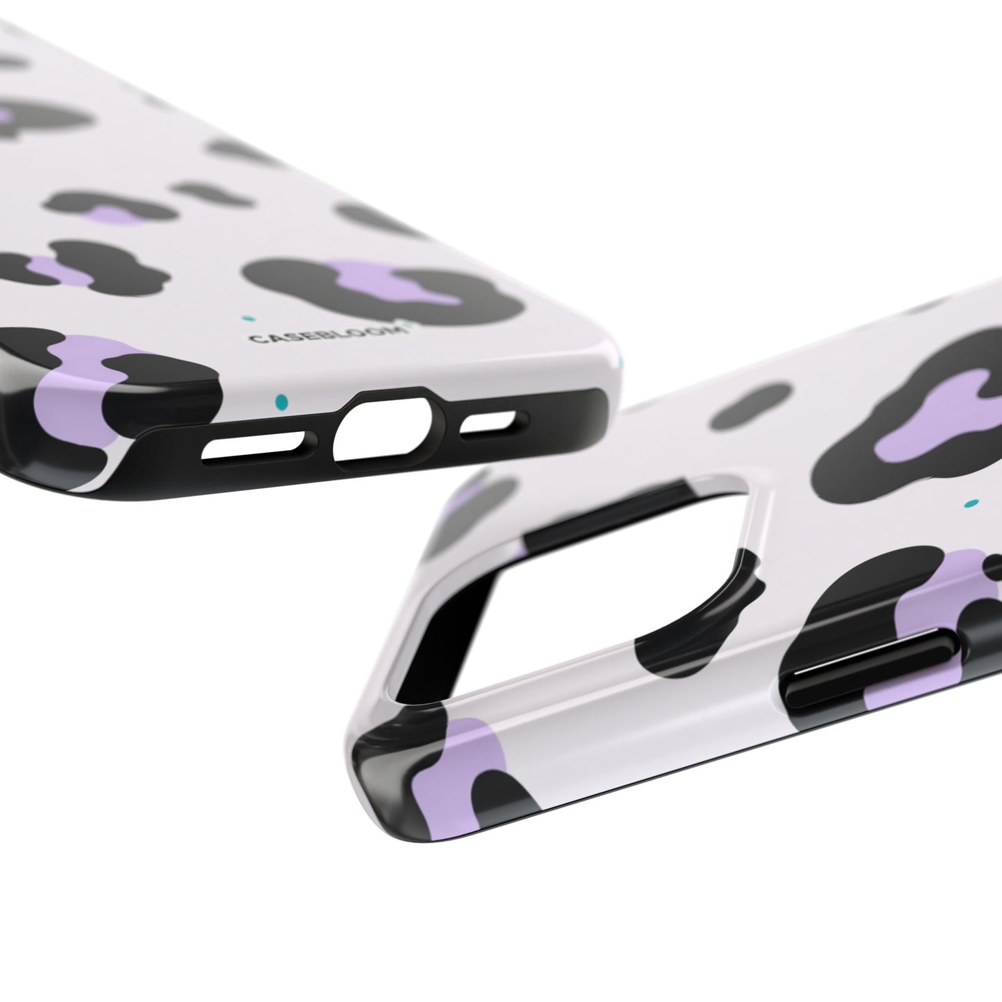 Lilac Leopard - iPhone Case