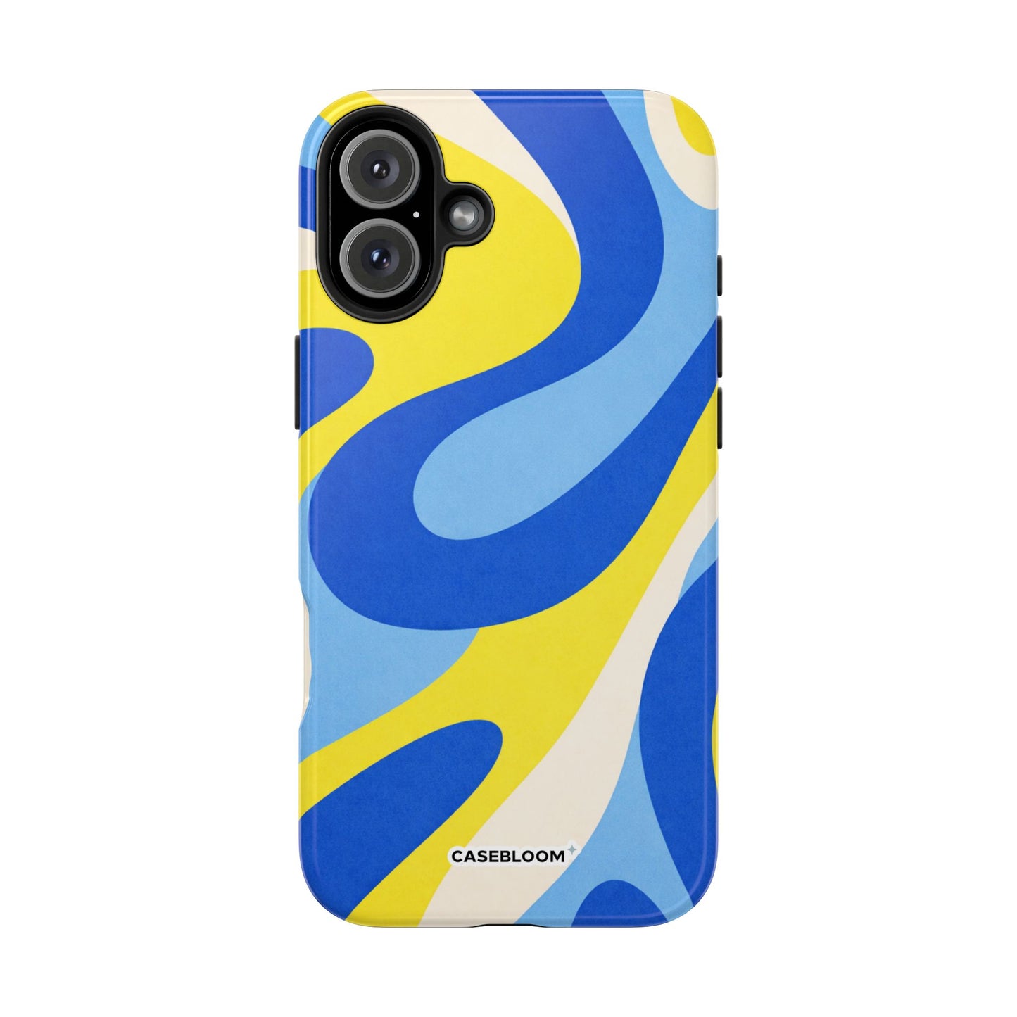 Cobalt Blue Lemon - iPhone Case
