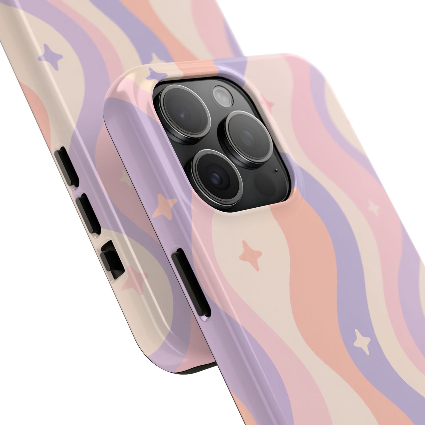 Pastel Stars Flow - iPhone Case