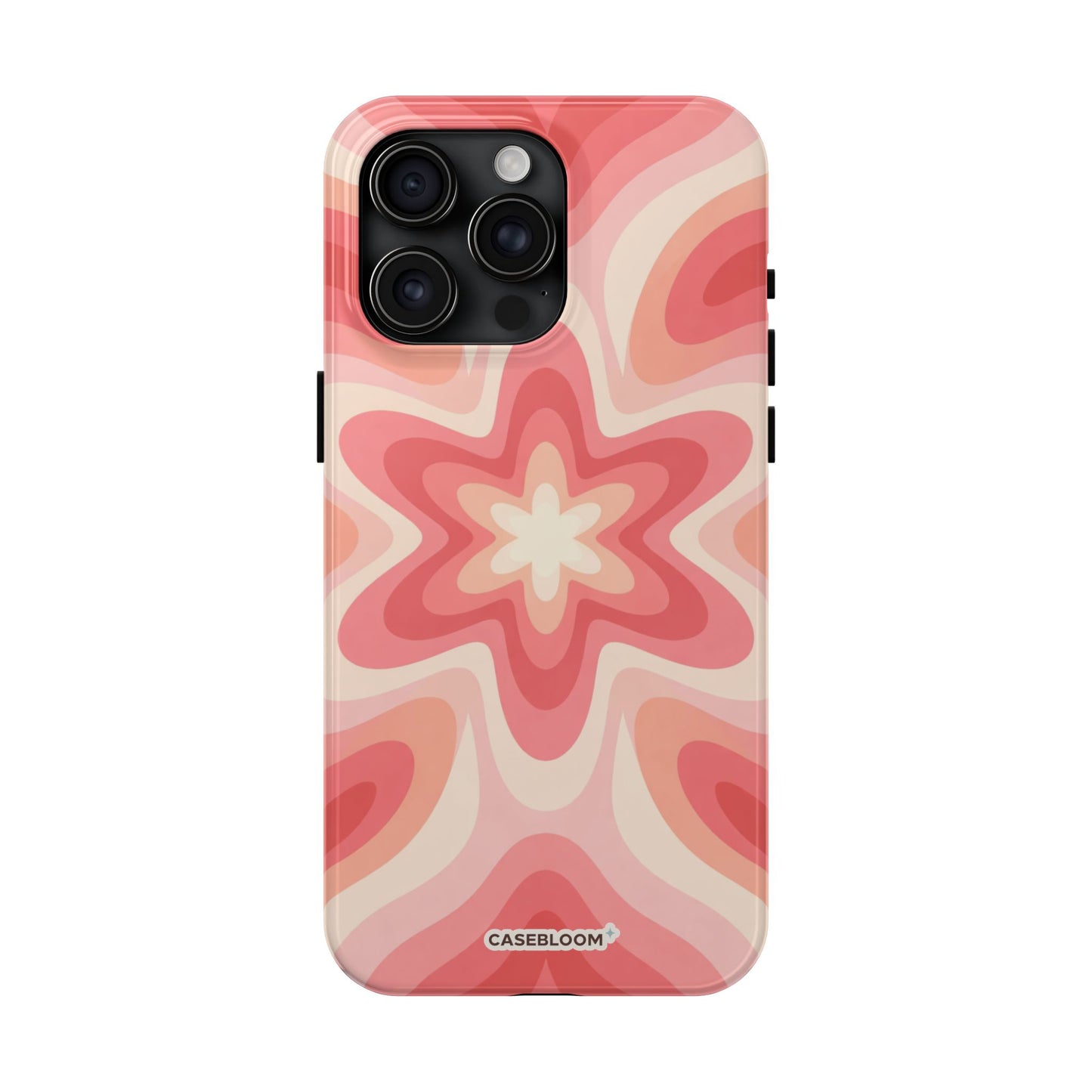 Coral Starburst - iPhone Case