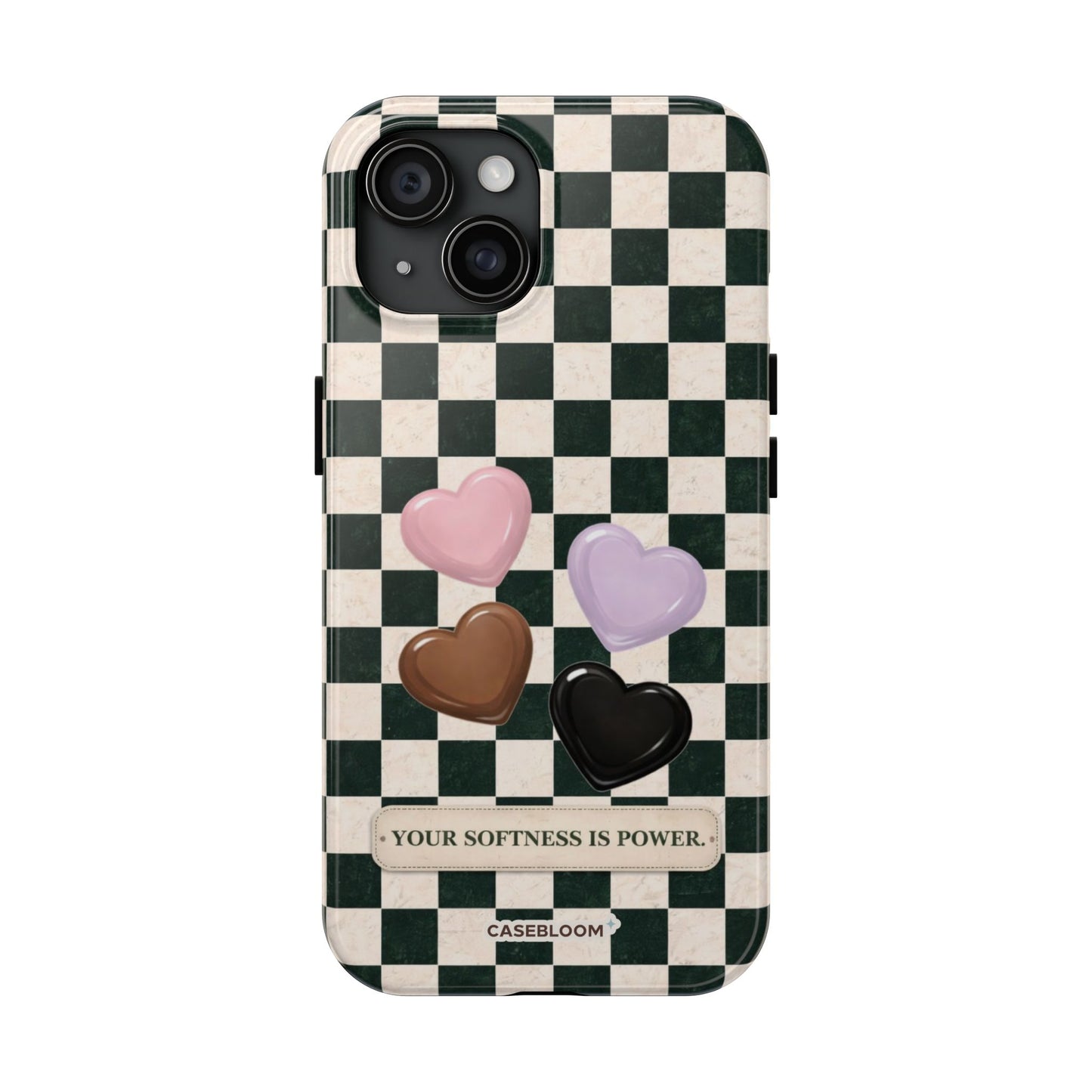 Velvet Check - iPhone Case