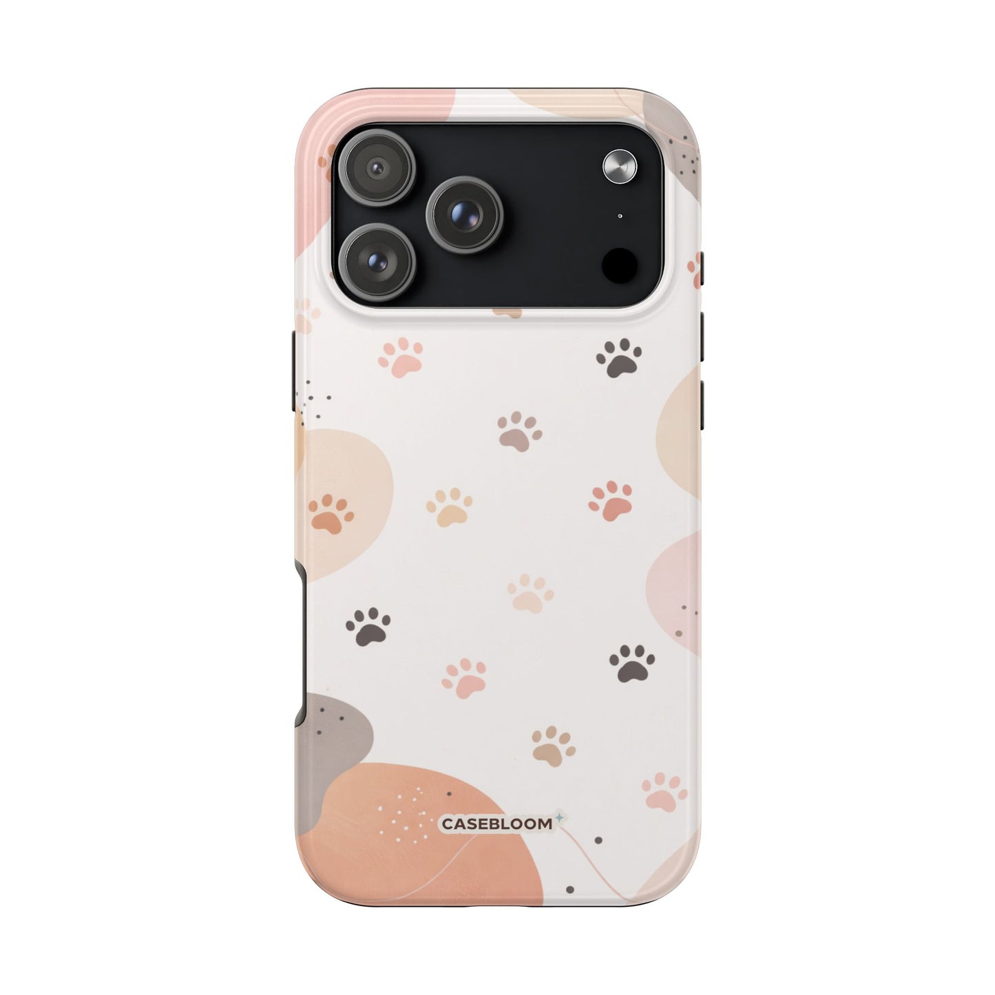 Blush Paw Scatter - iPhone Essentials Case