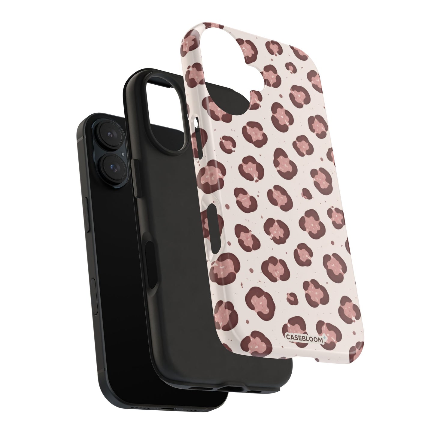 Blush Micro Leopard - iPhone Case