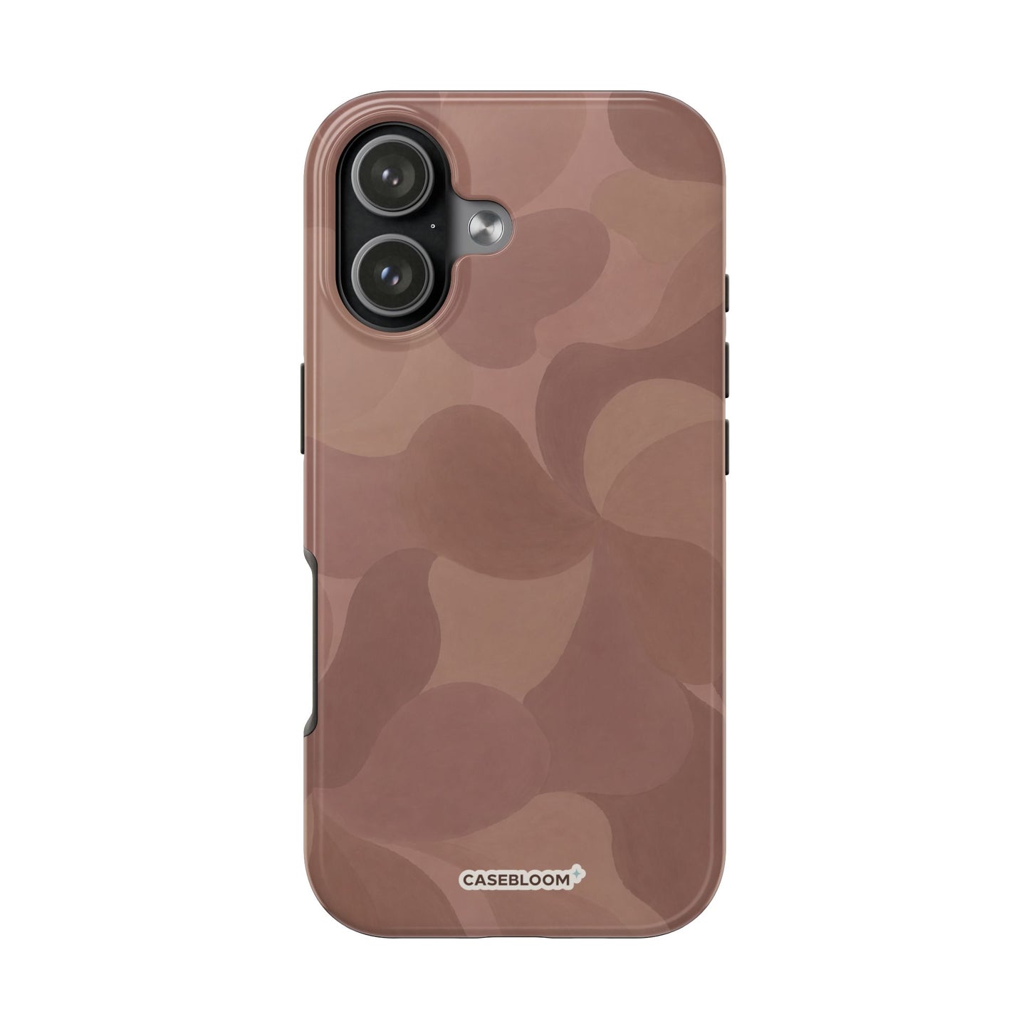 Mocha Twist Petals - iPhone Case