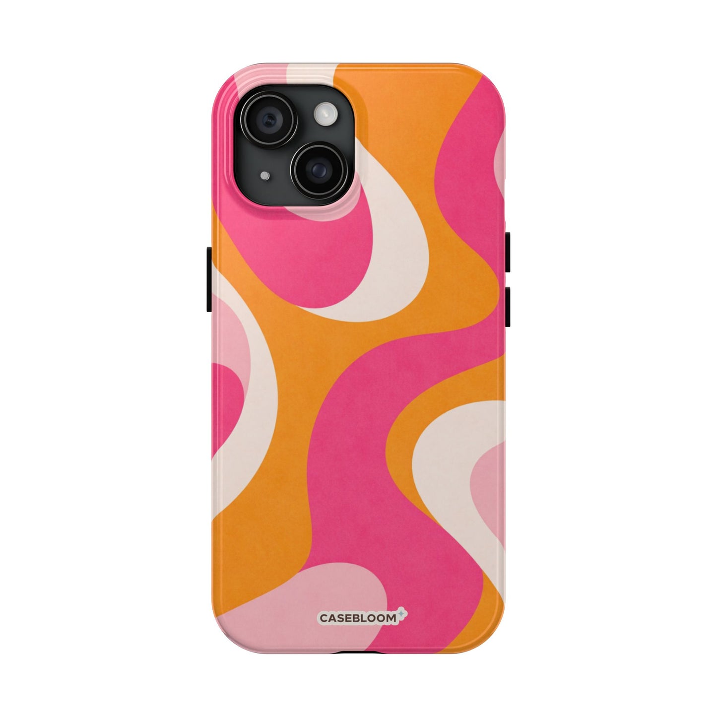 Pink Citrus Wave - iPhone Case