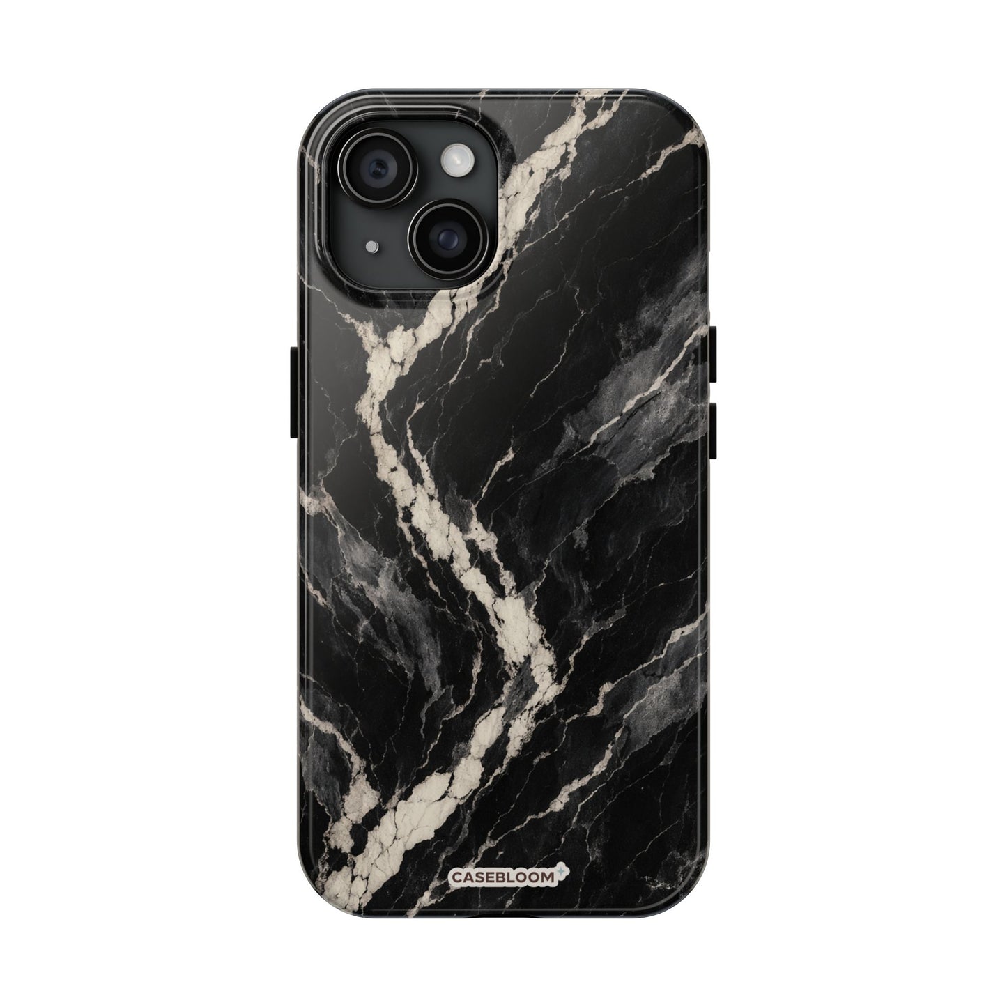 Black Marble Switch - iPhone Case