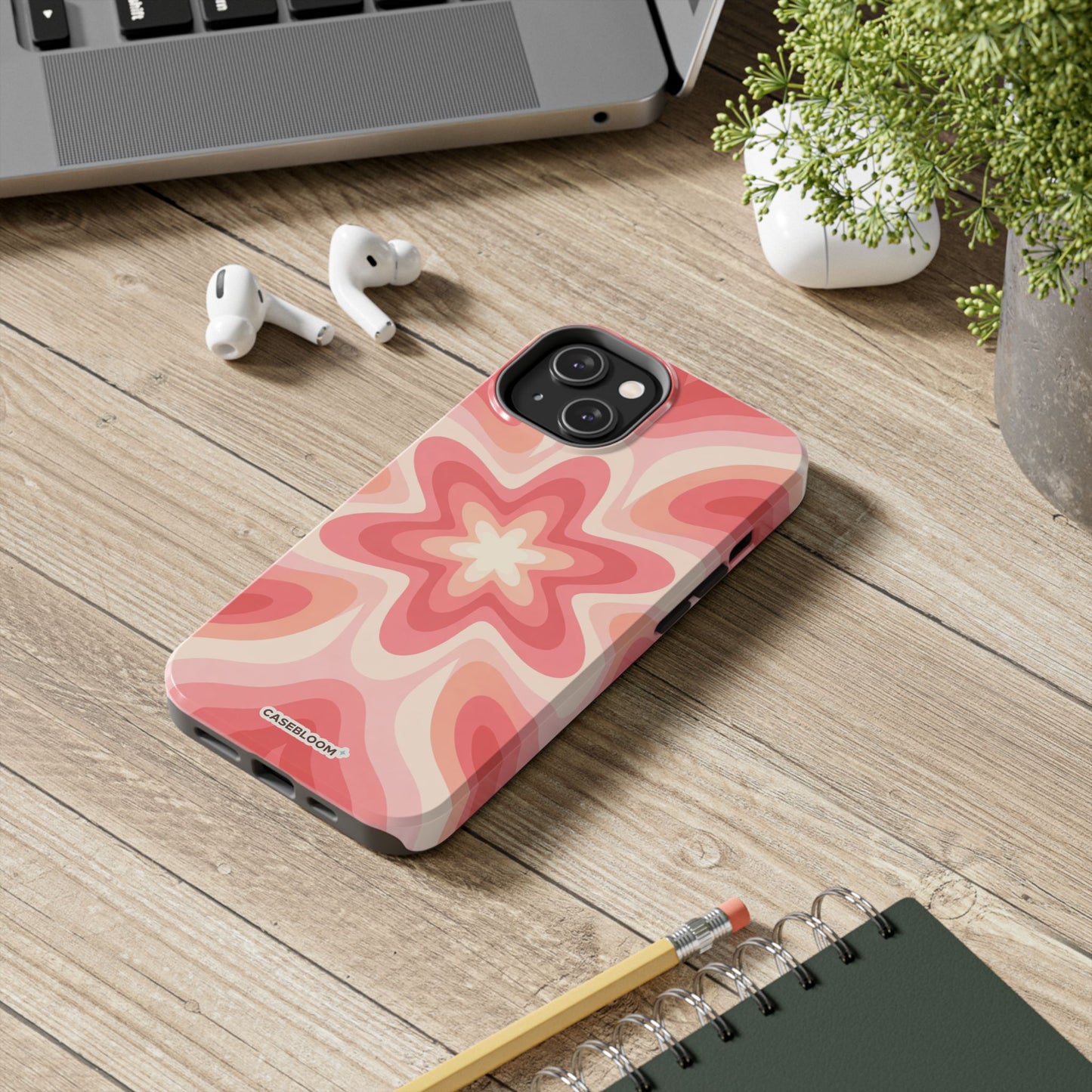 Coral Starburst - iPhone Case
