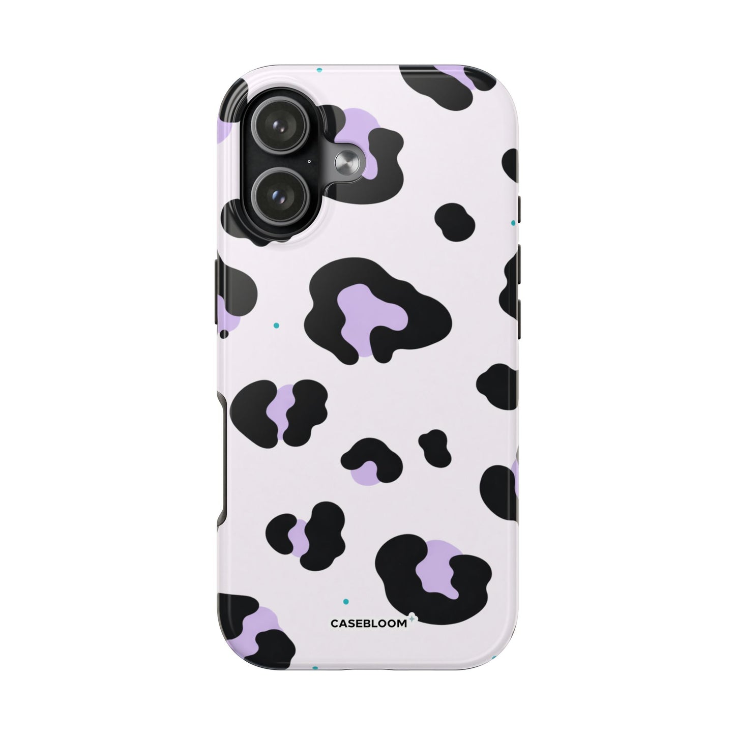 Lilac Leopard - iPhone Case