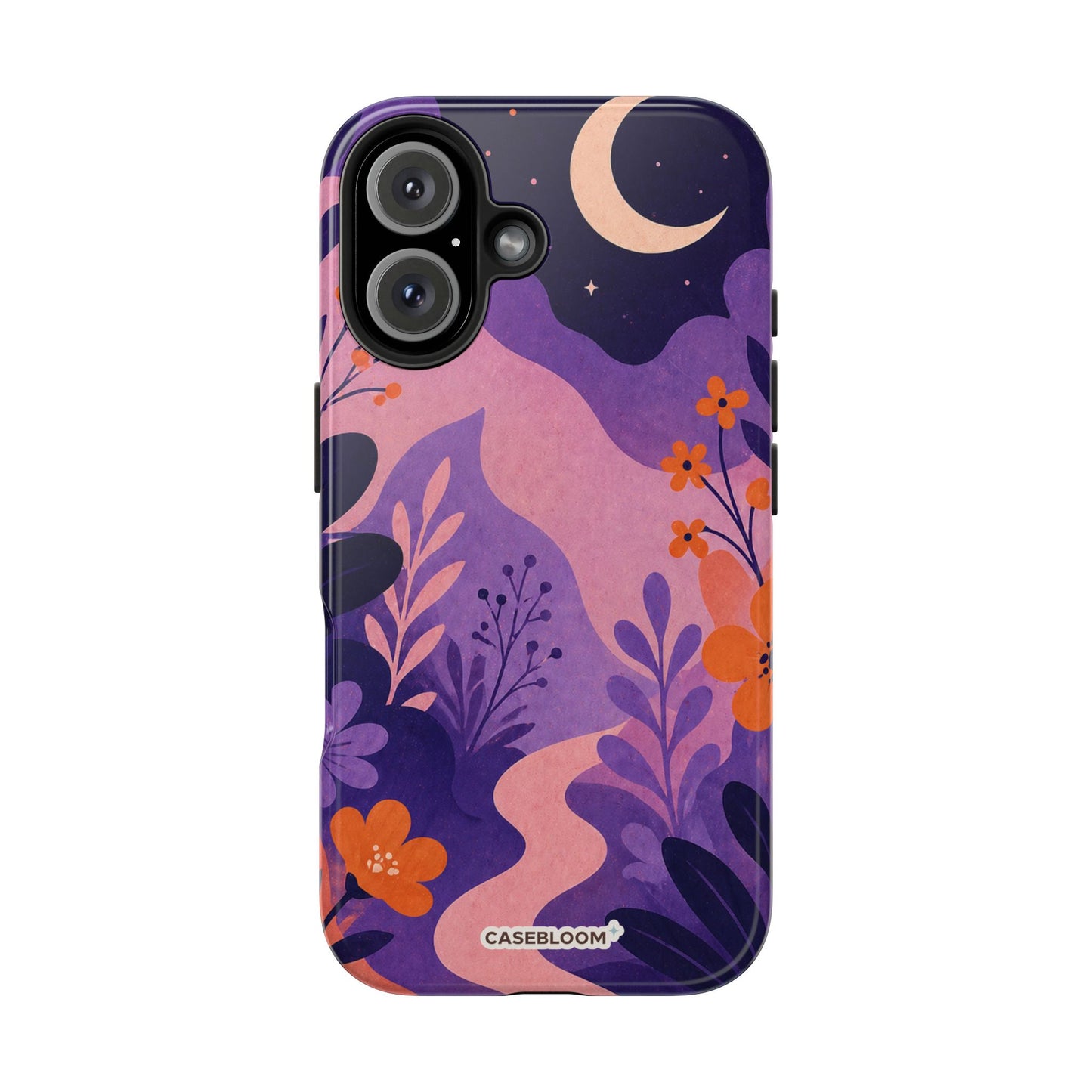 Violet Moon Garden - iPhone Case