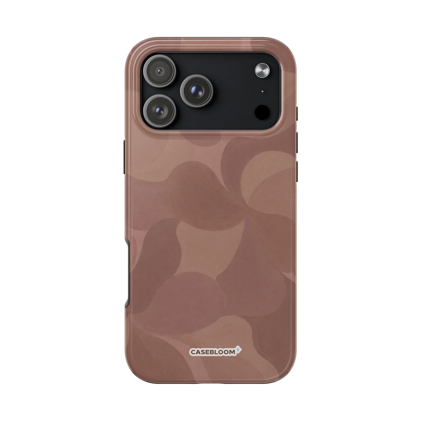 Mocha Twist Petals - iPhone Case