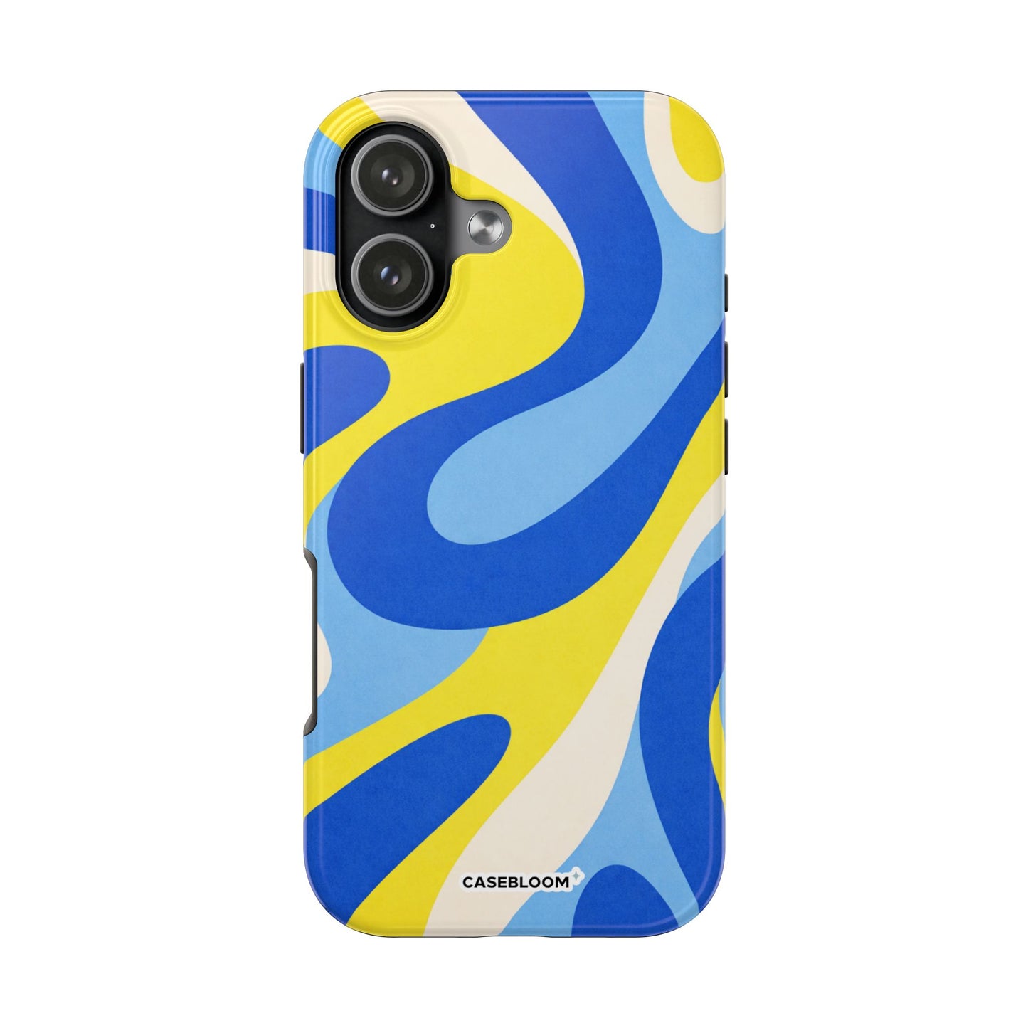 Cobalt Blue Lemon - iPhone Case