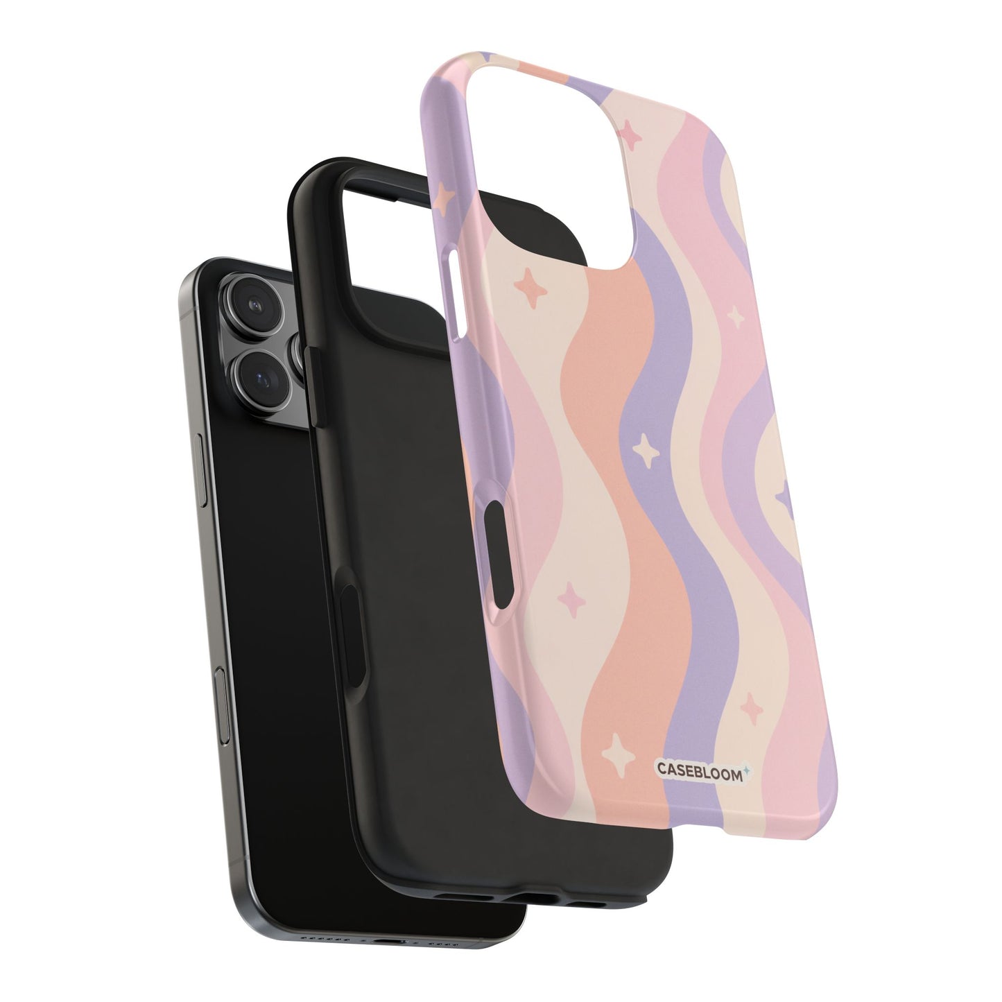Pastel Stars Flow - iPhone Case