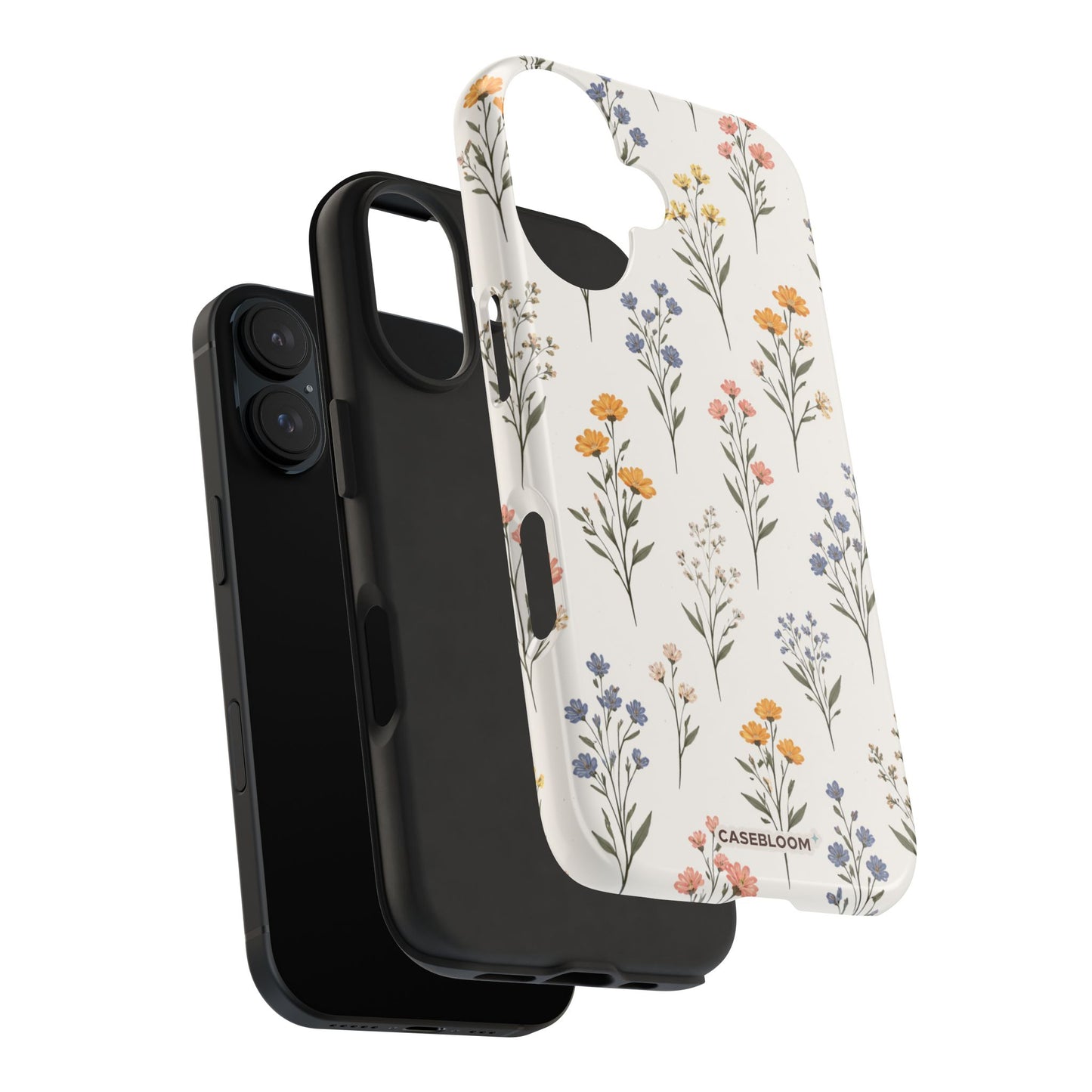Vintage Ditsy Floral - iPhone Case