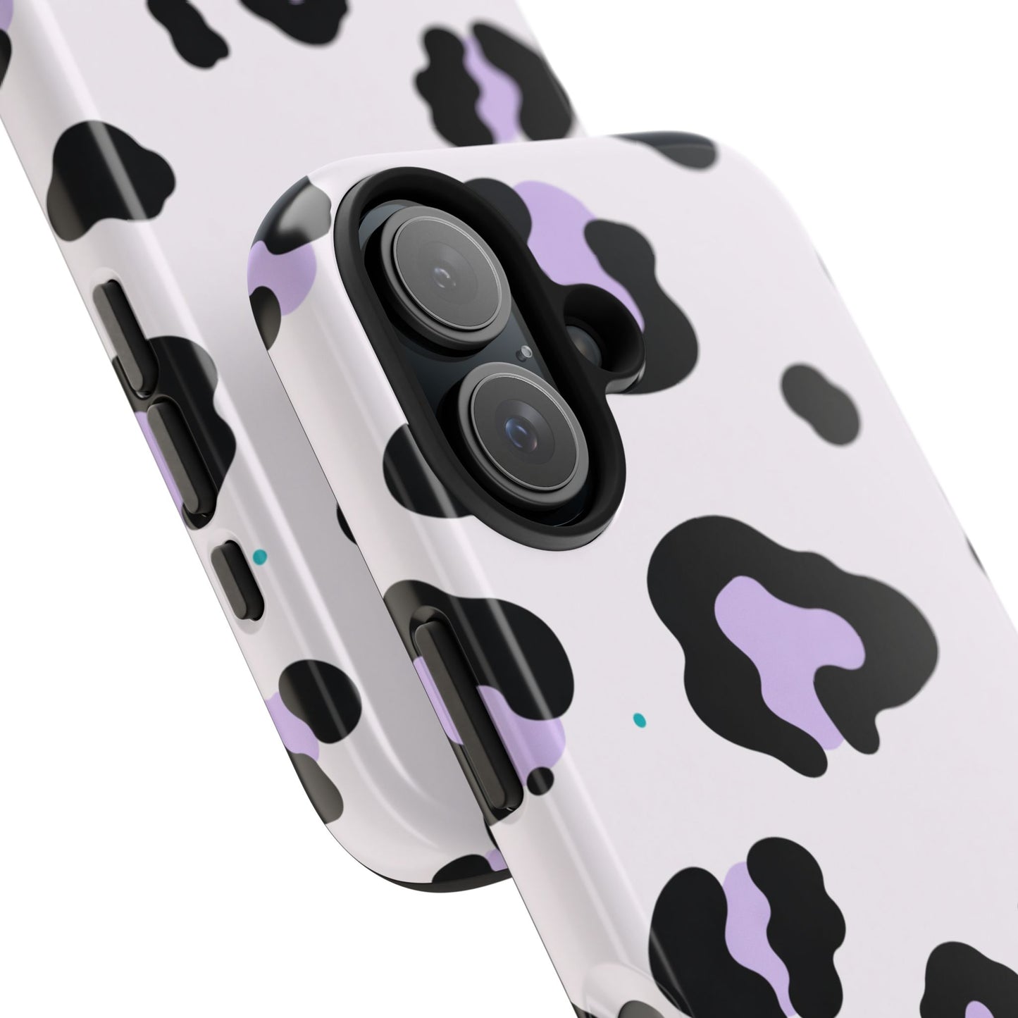 Lilac Leopard - iPhone Case