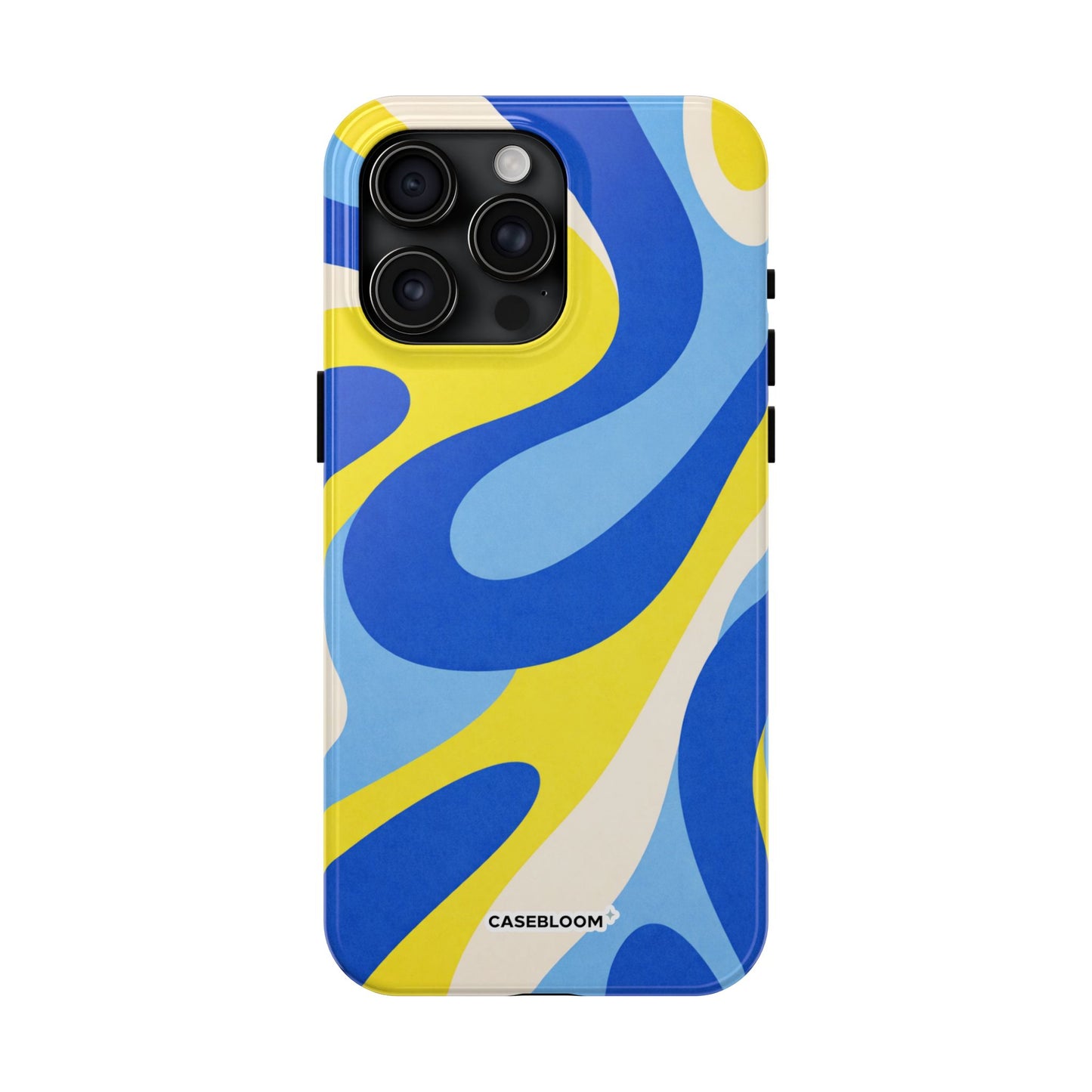 Cobalt Blue Lemon - iPhone Case