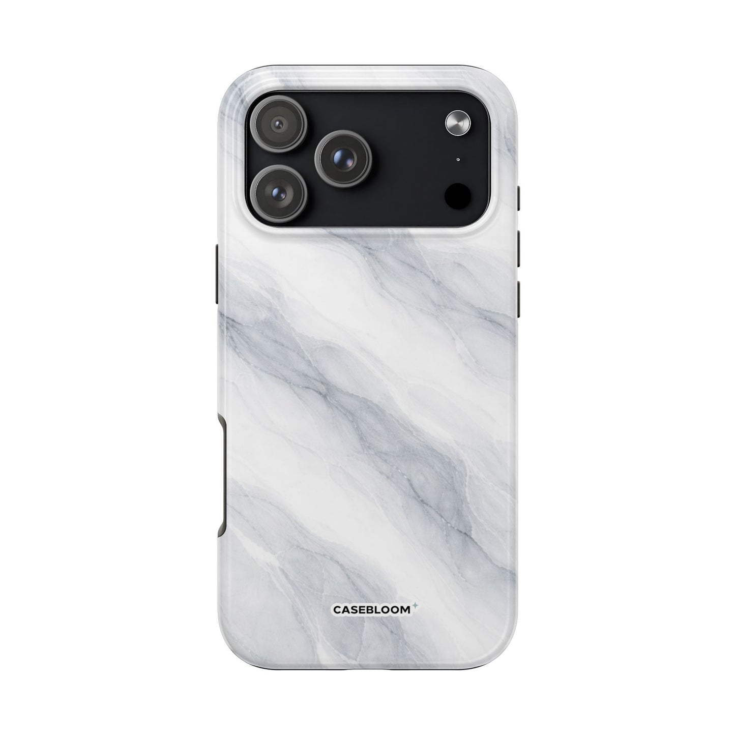 Silver Marble - iPhone Case