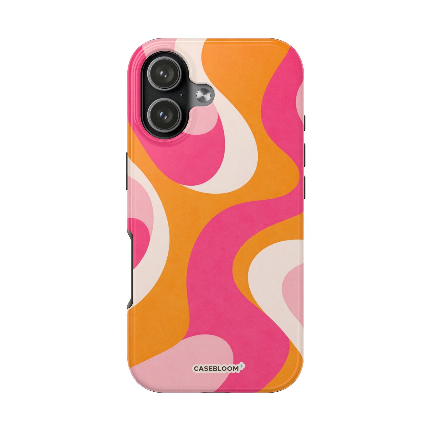 Pink Citrus Wave - iPhone Case