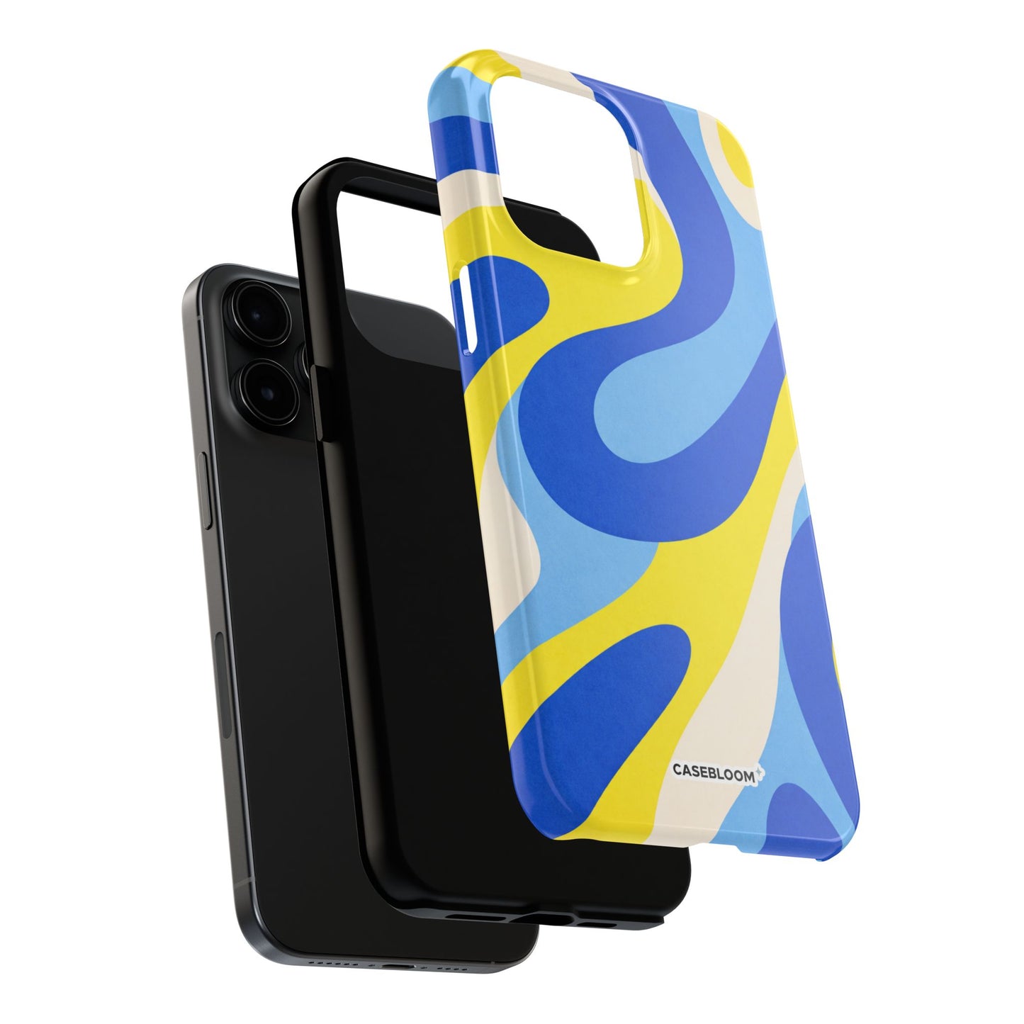Cobalt Blue Lemon - iPhone Case