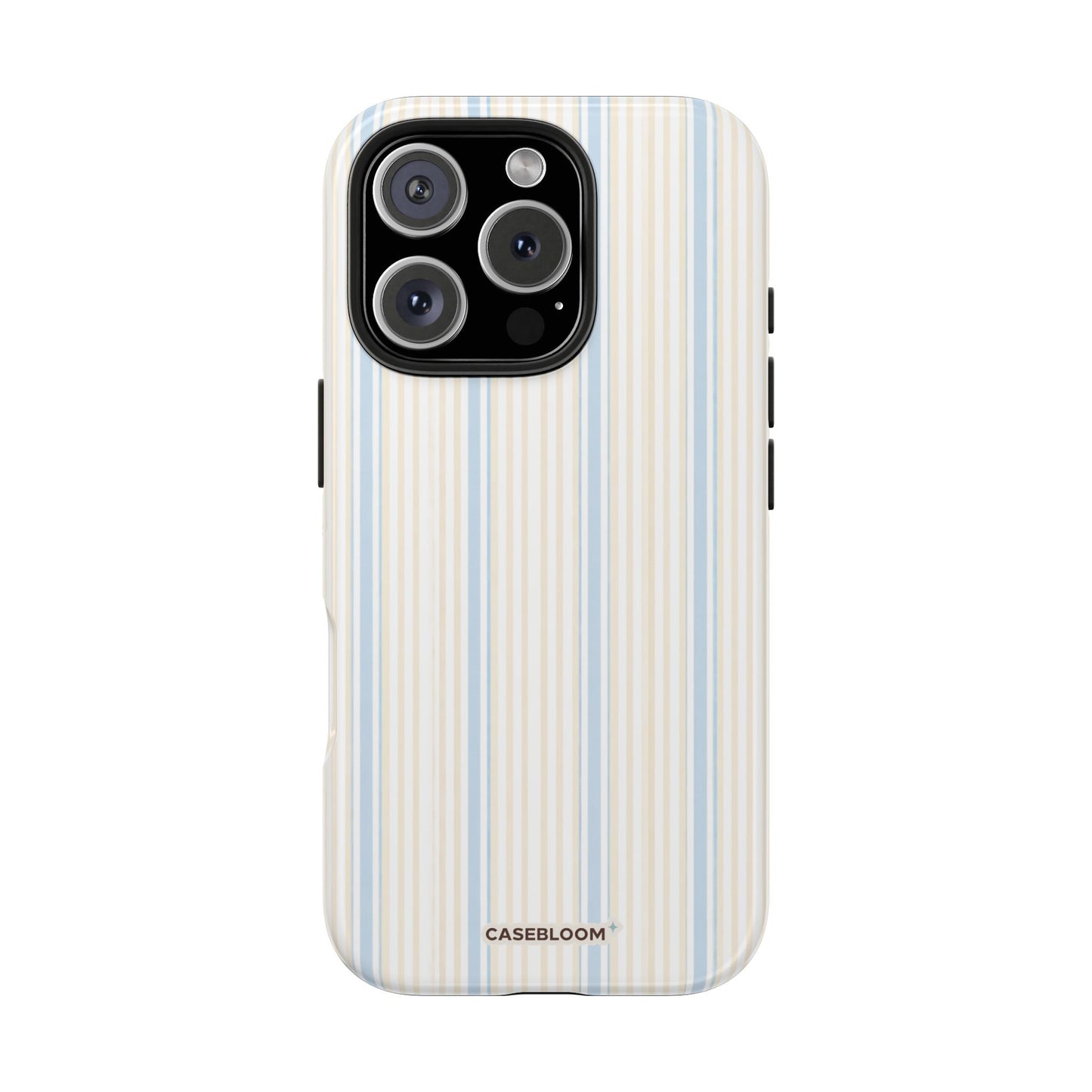 Sky Pinstripe - iPhone Case