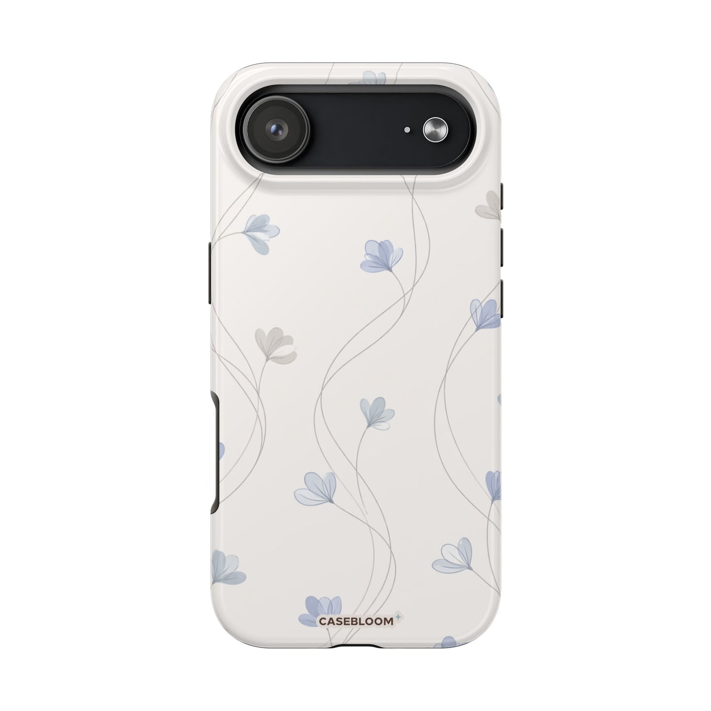 Blue Petal Vine - iPhone Case