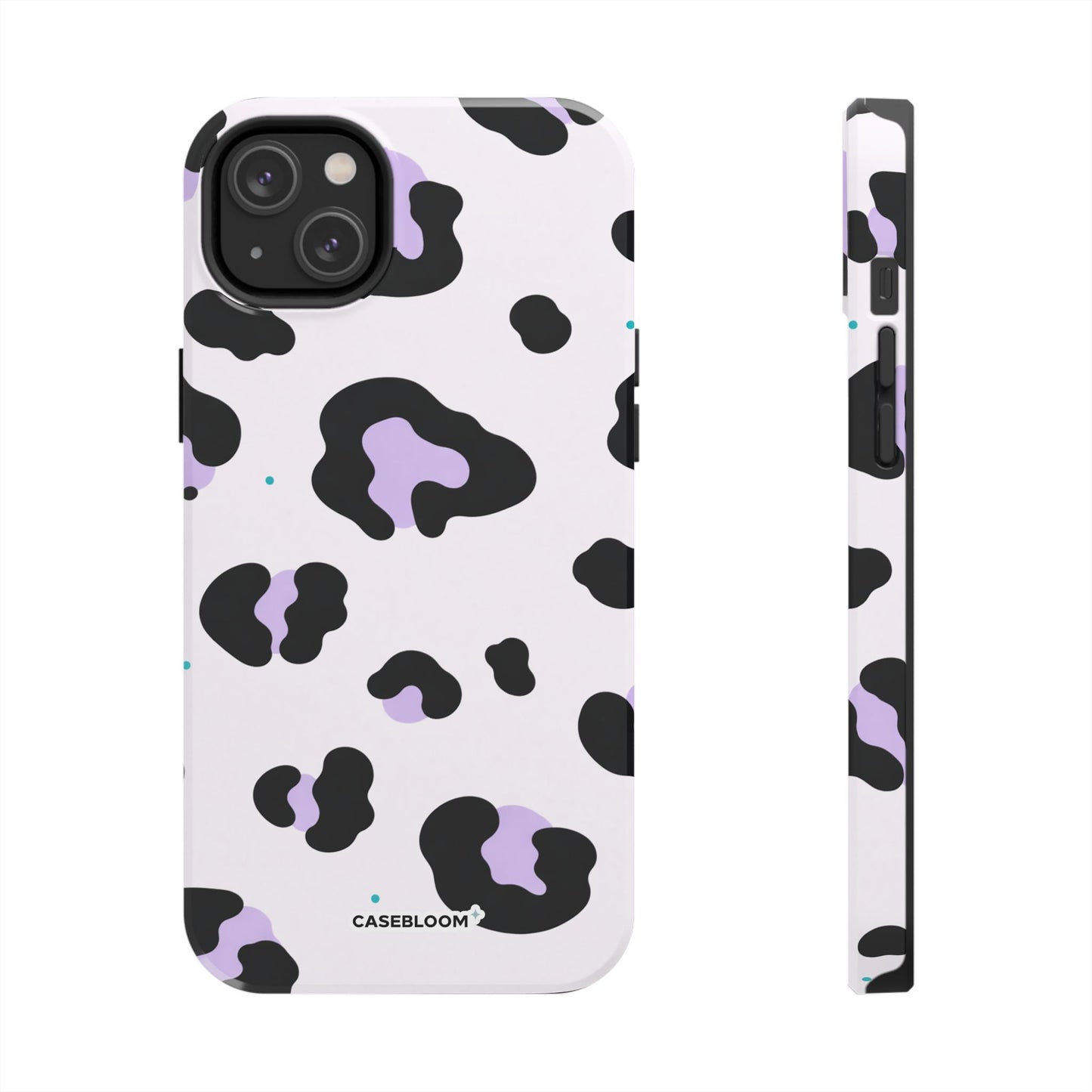 Lilac Leopard - iPhone Case
