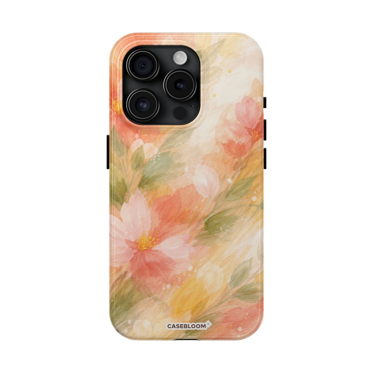 Peach Meadow Brushstroke - iPhone Case