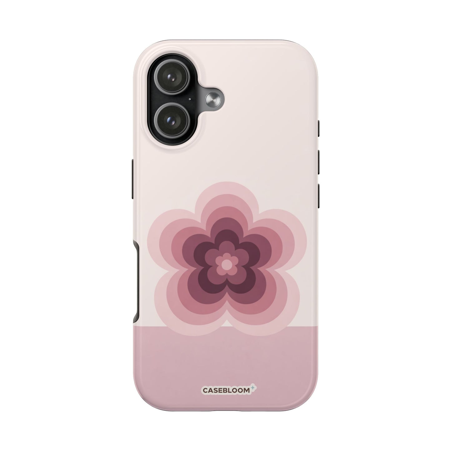 Rose Bloom Retro - iPhone Case