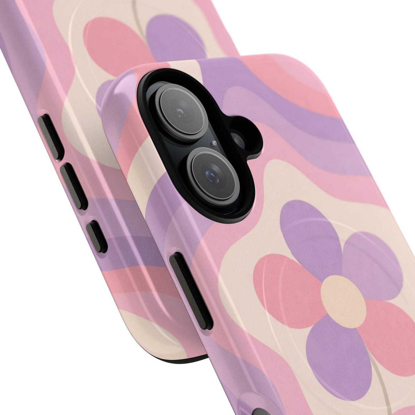 Lavender Daisy Wave - iPhone Case